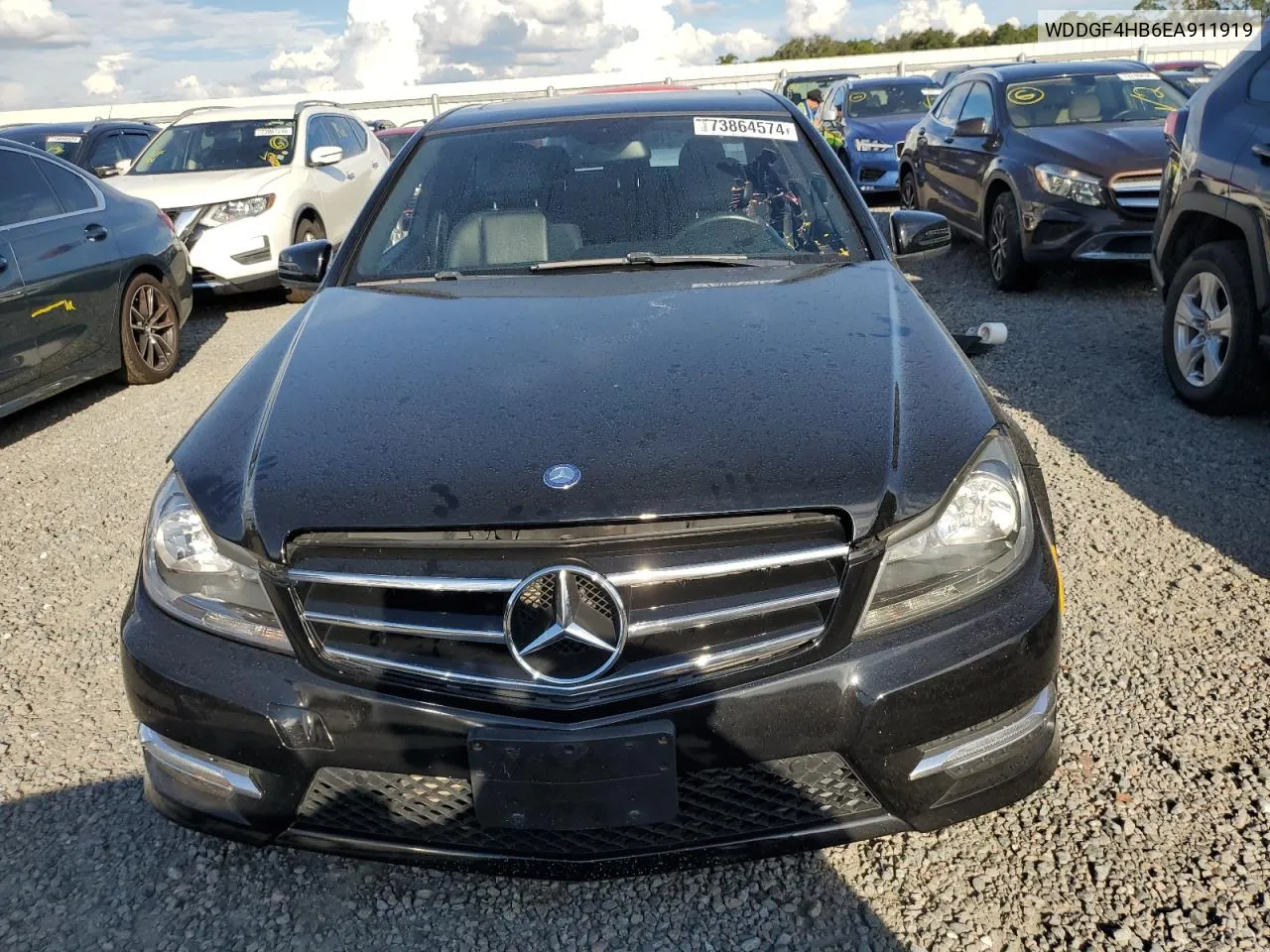 2014 Mercedes-Benz C 250 VIN: WDDGF4HB6EA911919 Lot: 77095194