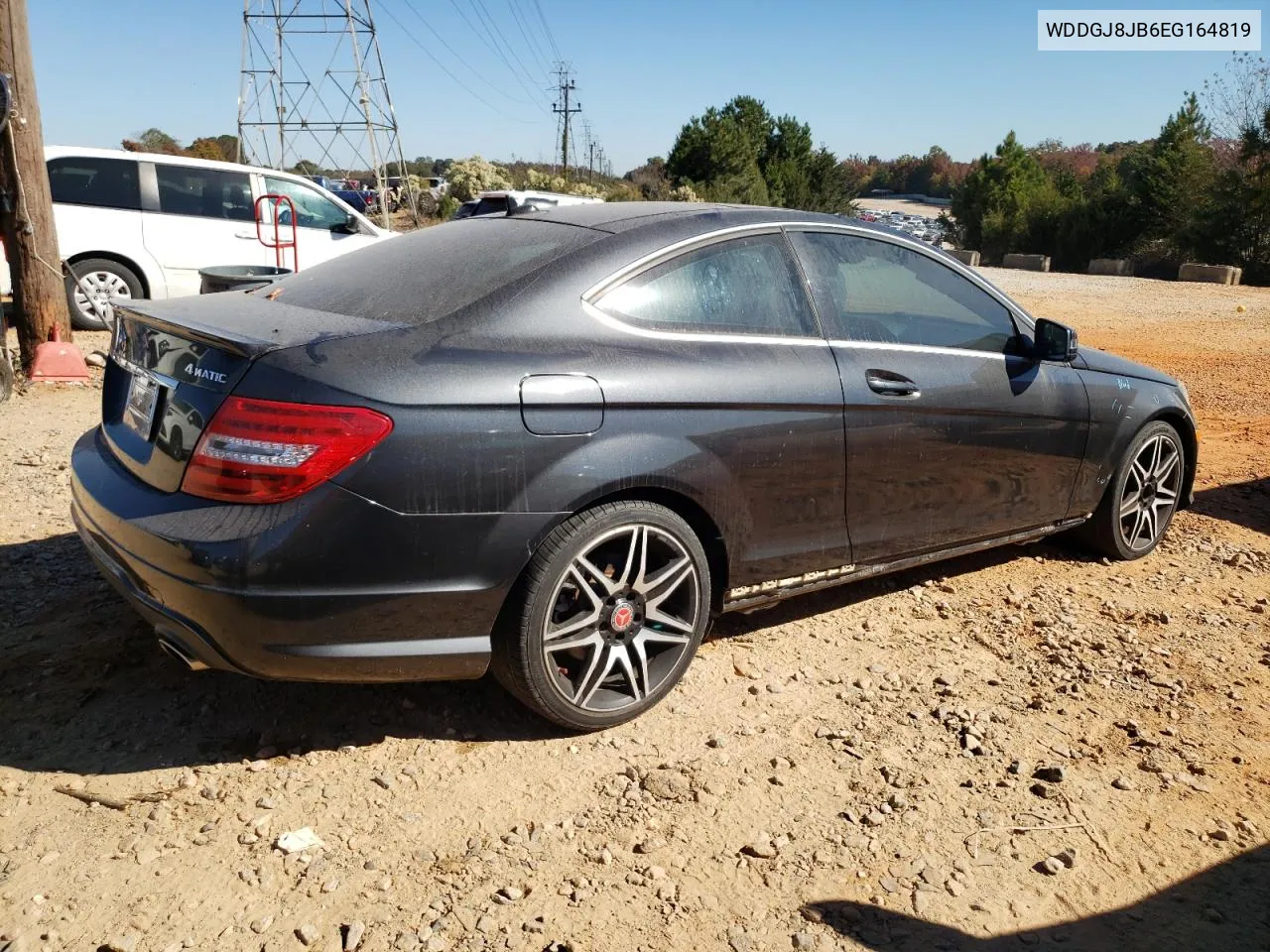 2014 Mercedes-Benz C 350 4Matic VIN: WDDGJ8JB6EG164819 Lot: 77165344