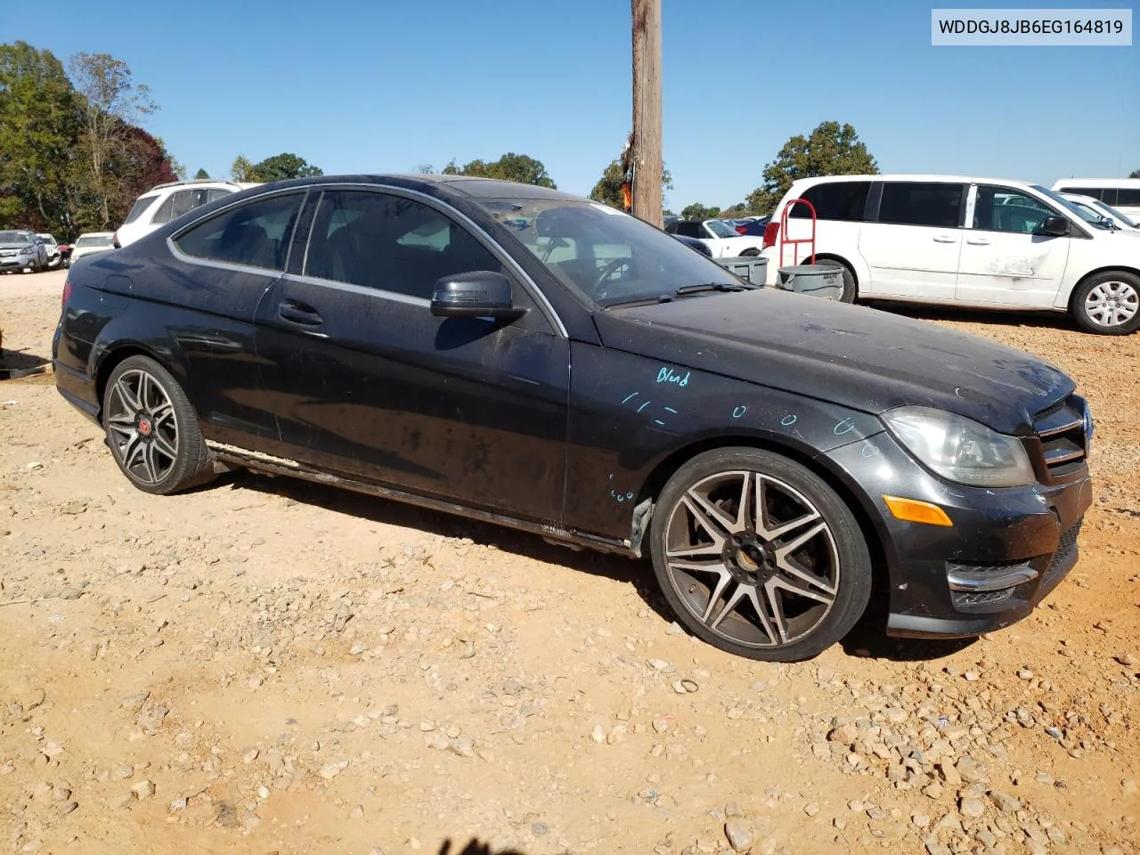 2014 Mercedes-Benz C 350 4Matic VIN: WDDGJ8JB6EG164819 Lot: 77165344