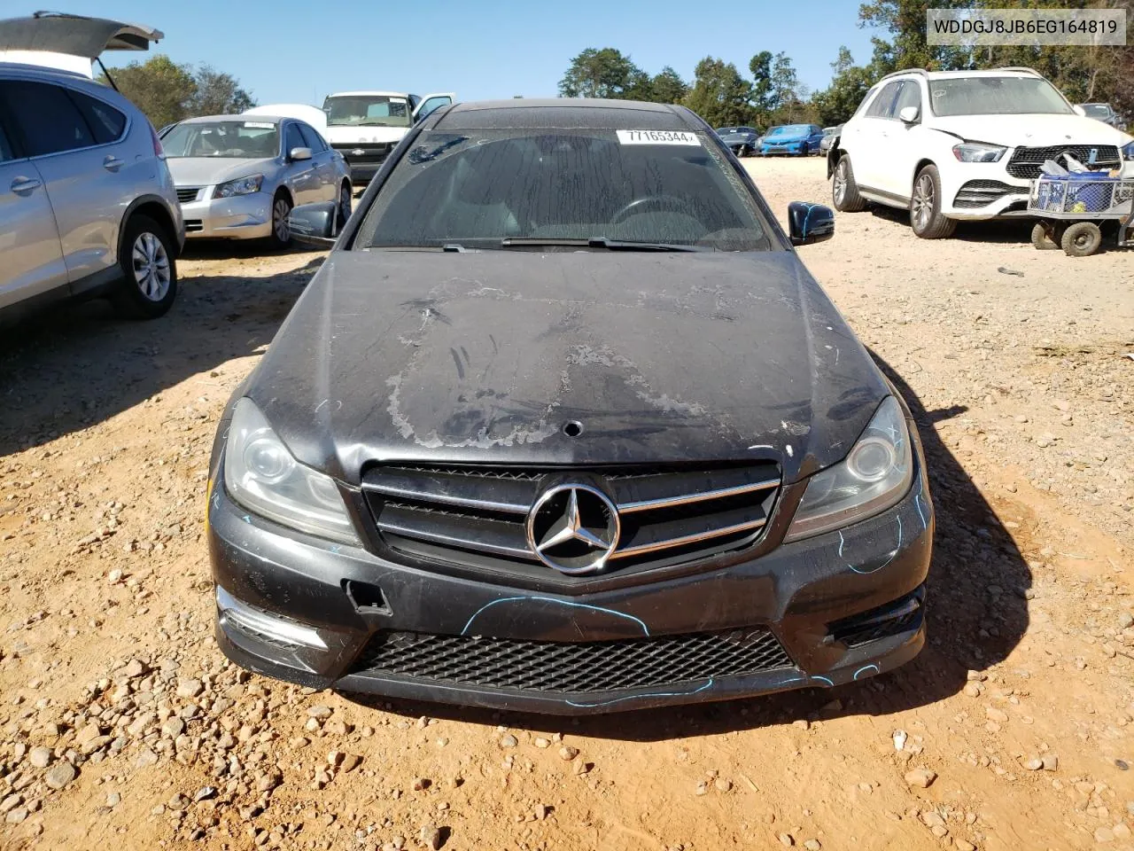 WDDGJ8JB6EG164819 2014 Mercedes-Benz C 350 4Matic