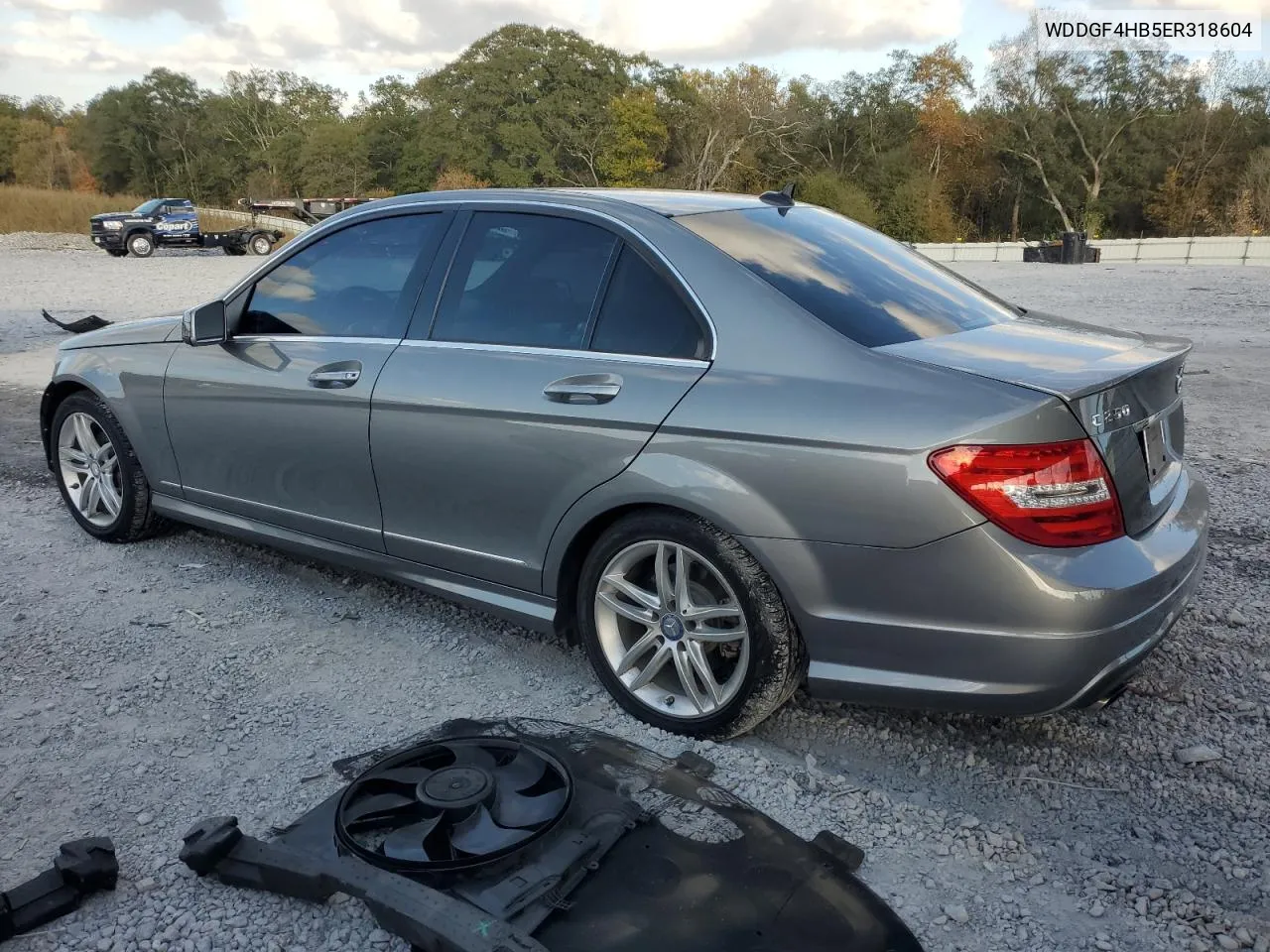 2014 Mercedes-Benz C 250 VIN: WDDGF4HB5ER318604 Lot: 78389244