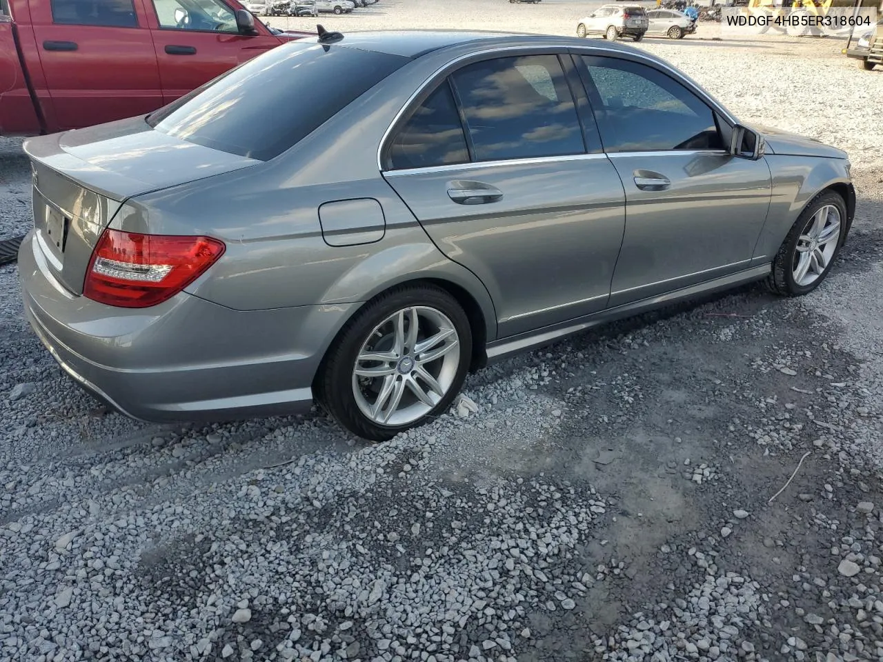 2014 Mercedes-Benz C 250 VIN: WDDGF4HB5ER318604 Lot: 78389244