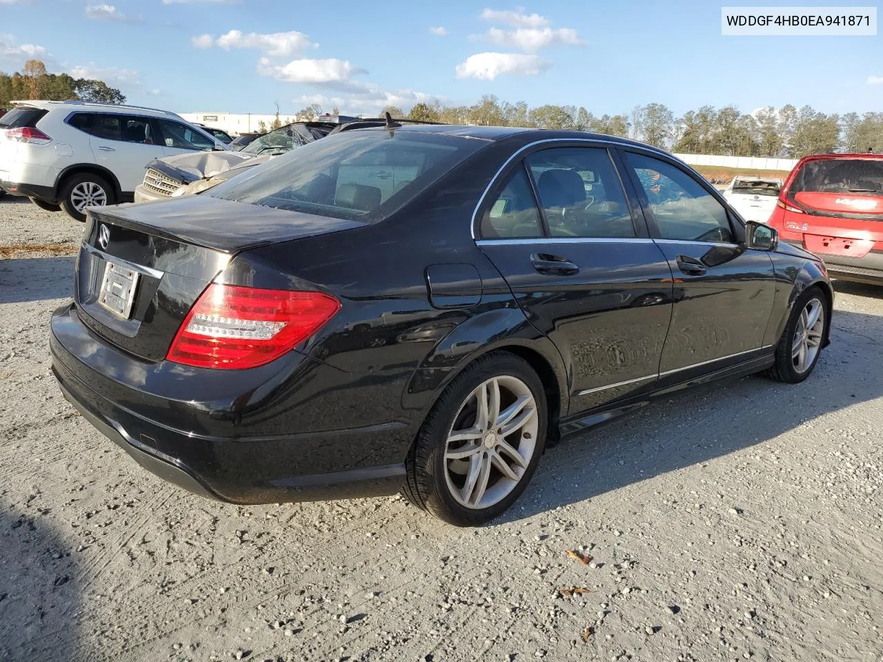 2014 Mercedes-Benz C 250 VIN: WDDGF4HB0EA941871 Lot: 78594544