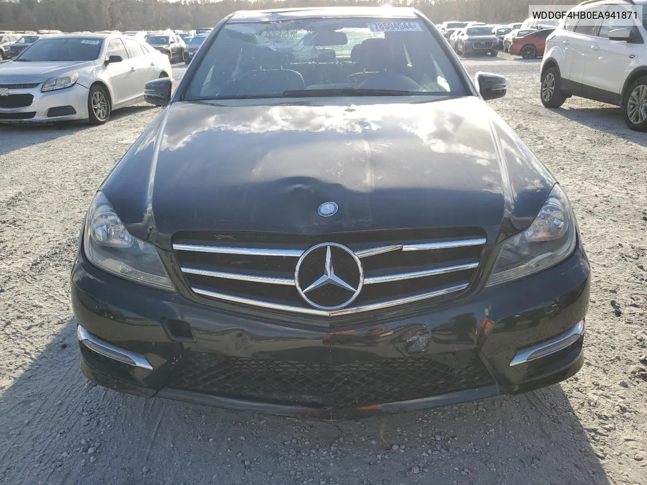 2014 Mercedes-Benz C 250 VIN: WDDGF4HB0EA941871 Lot: 78594544