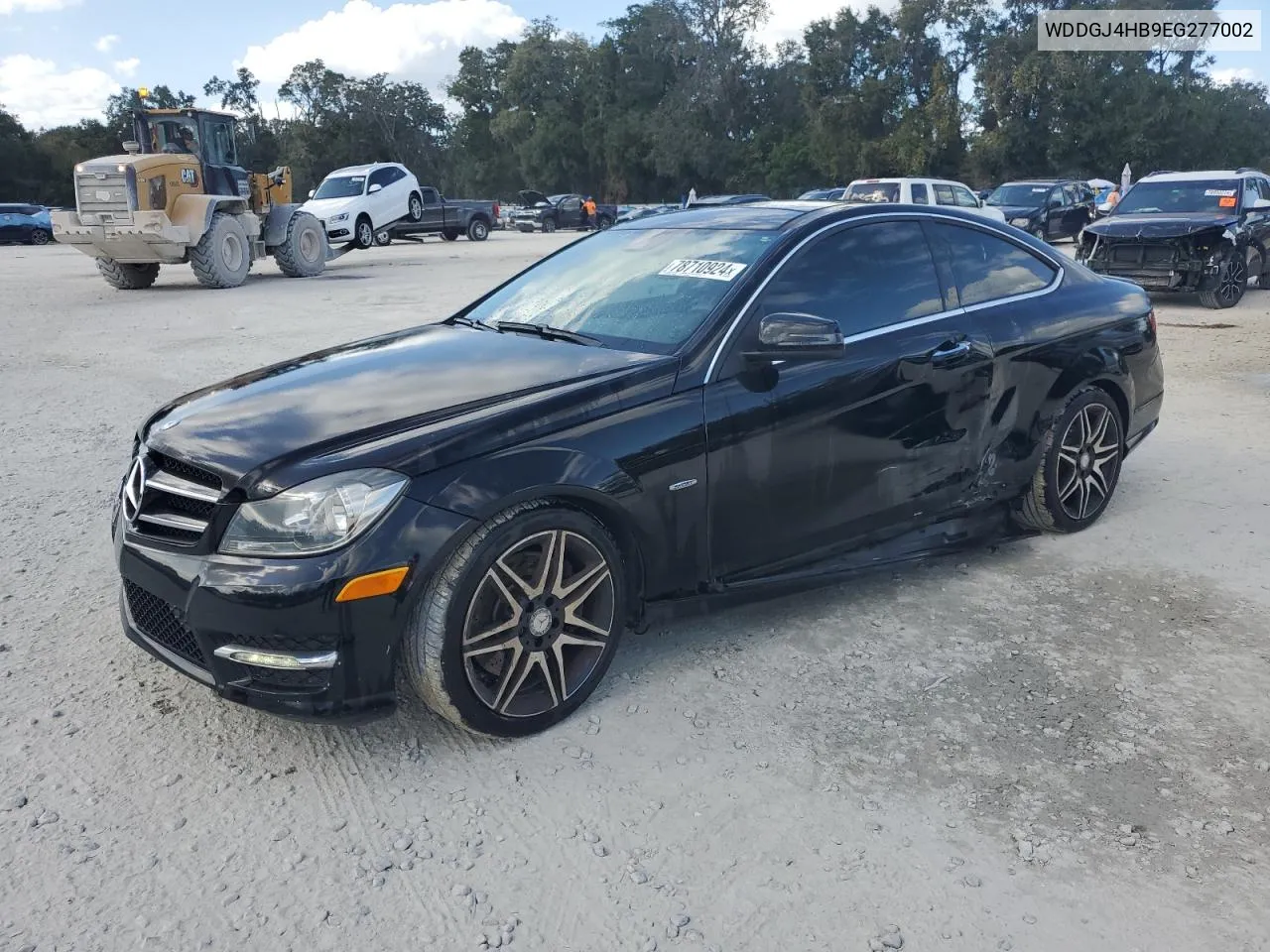 2014 Mercedes-Benz C 250 VIN: WDDGJ4HB9EG277002 Lot: 78710924