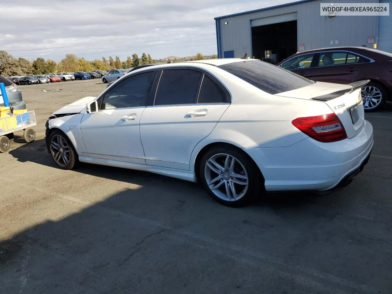 2014 Mercedes-Benz C 250 VIN: WDDGF4HBXEA965224 Lot: 78735724