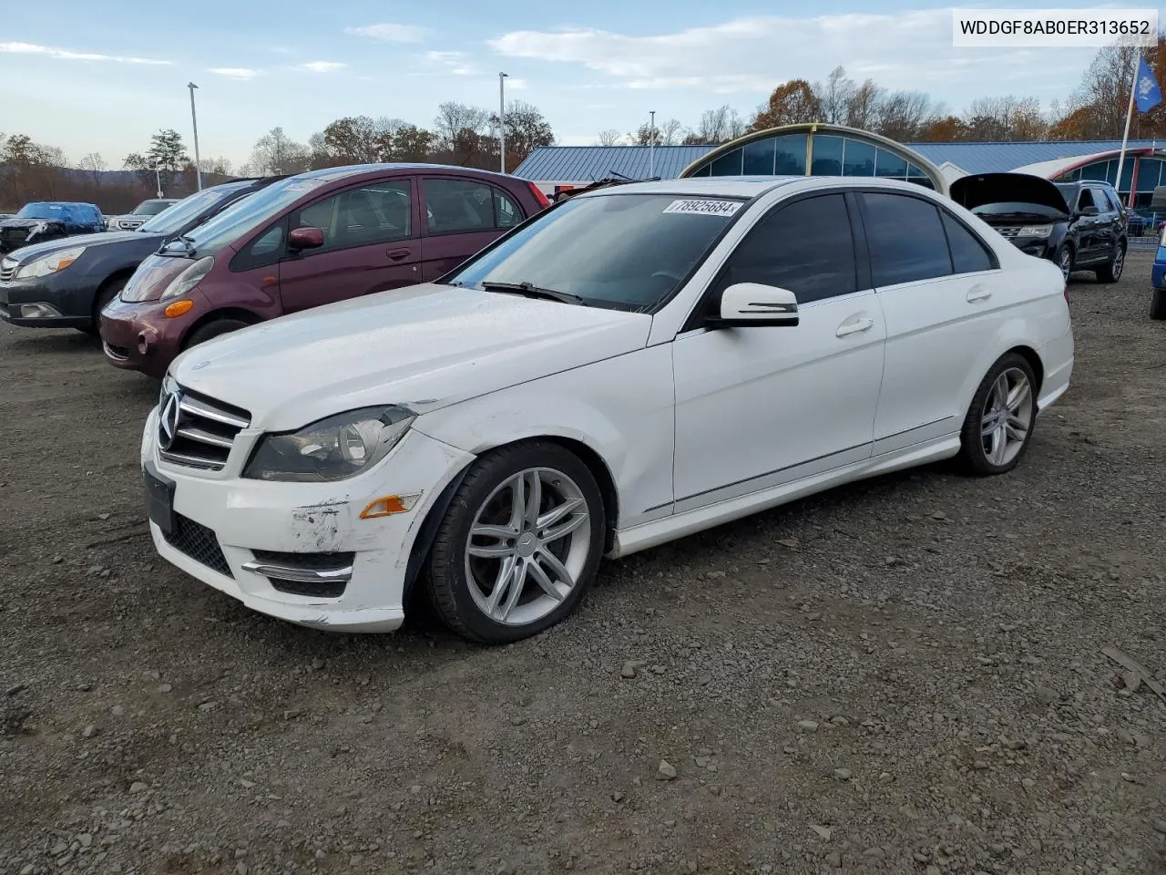 2014 Mercedes-Benz C 300 4Matic VIN: WDDGF8AB0ER313652 Lot: 78925684