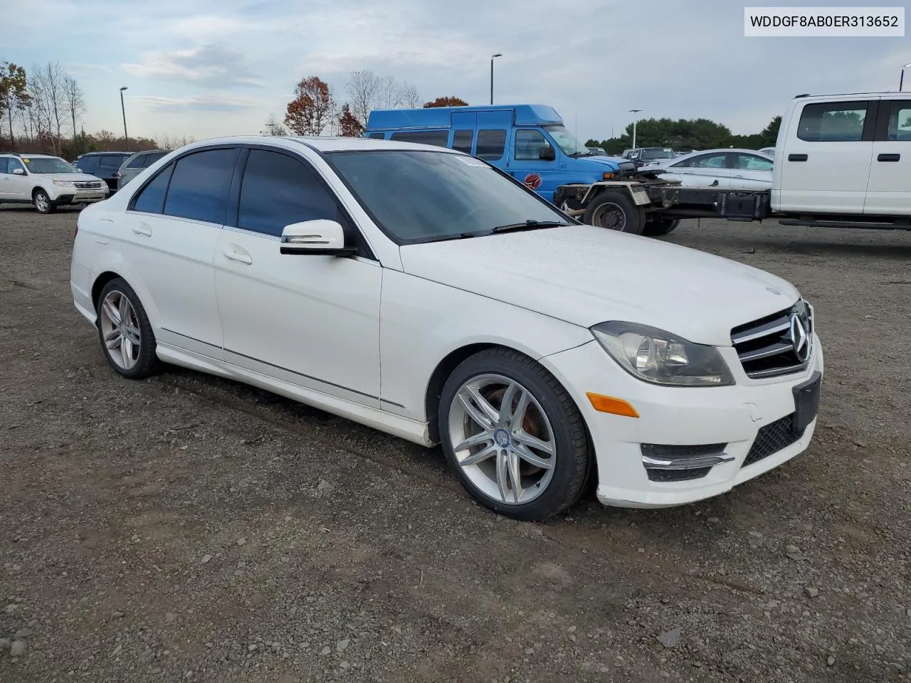 2014 Mercedes-Benz C 300 4Matic VIN: WDDGF8AB0ER313652 Lot: 78925684