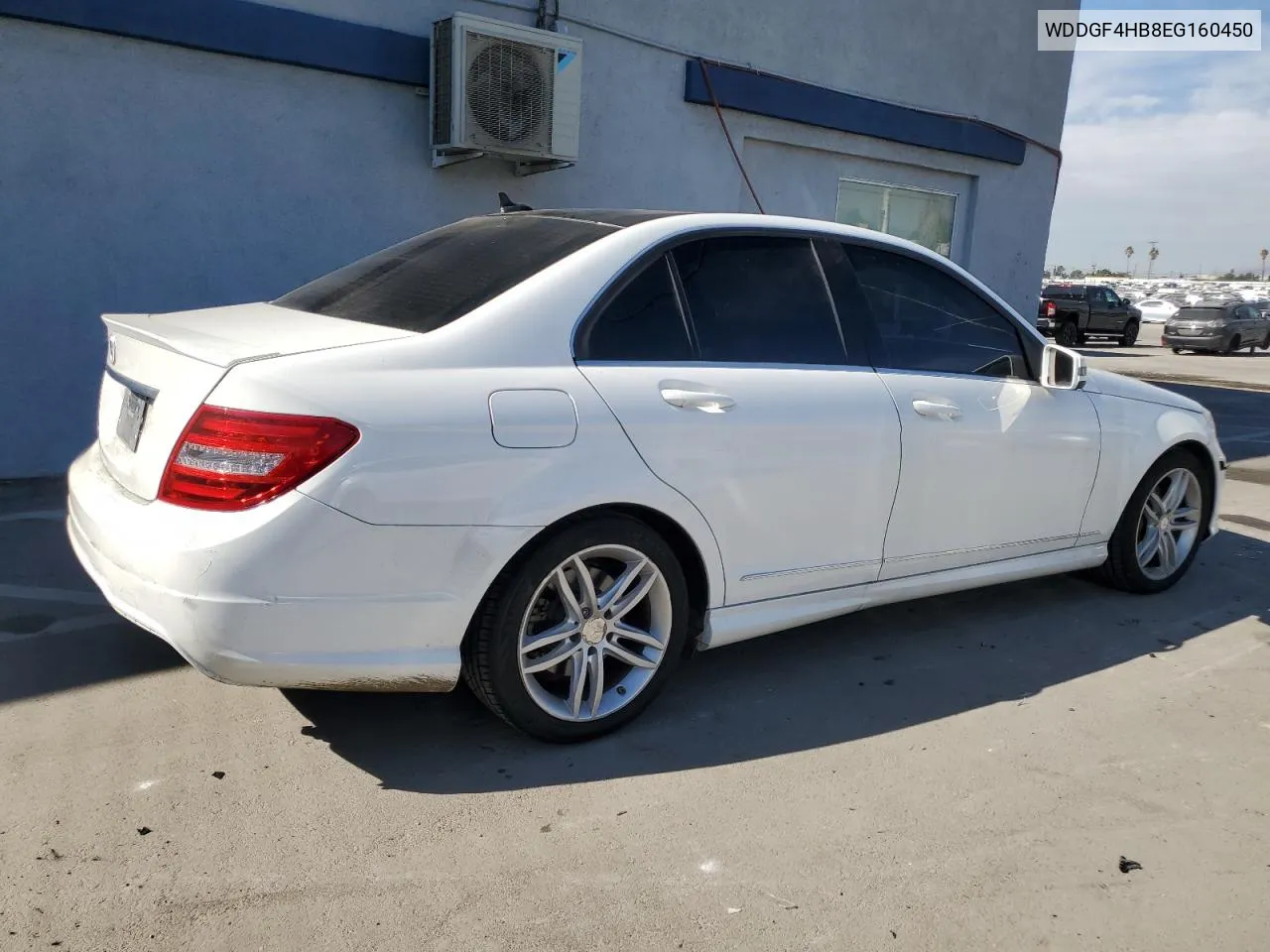 2014 Mercedes-Benz C 250 VIN: WDDGF4HB8EG160450 Lot: 79196904