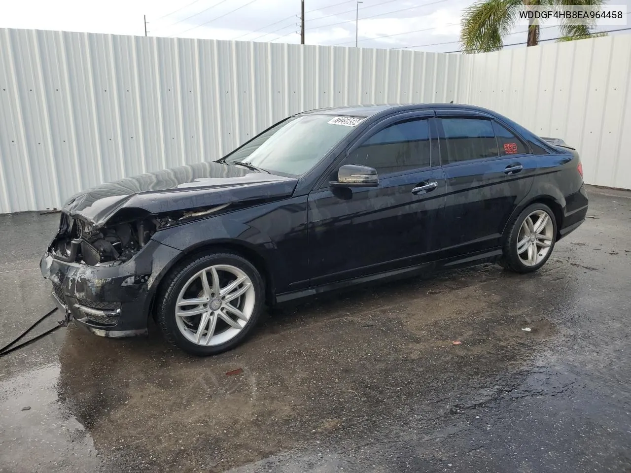 2014 Mercedes-Benz C 250 VIN: WDDGF4HB8EA964458 Lot: 79414294