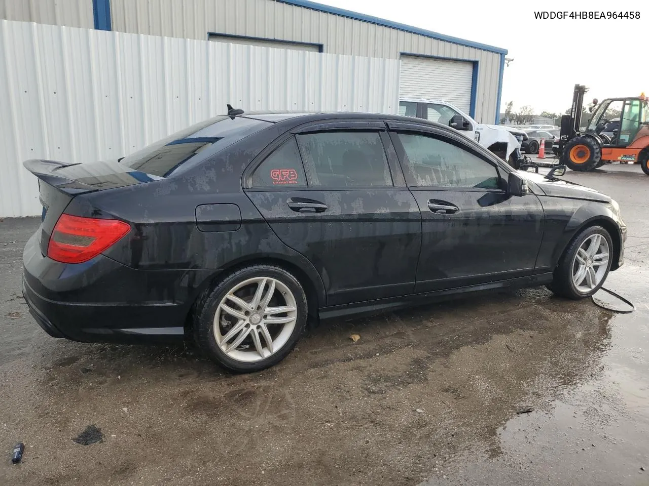 2014 Mercedes-Benz C 250 VIN: WDDGF4HB8EA964458 Lot: 79414294