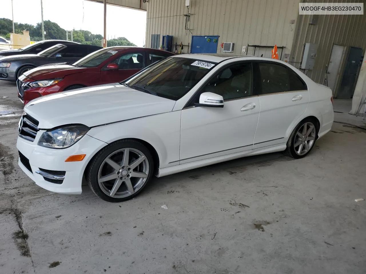 2014 Mercedes-Benz C 250 VIN: WDDGF4HB3EG230470 Lot: 79819784