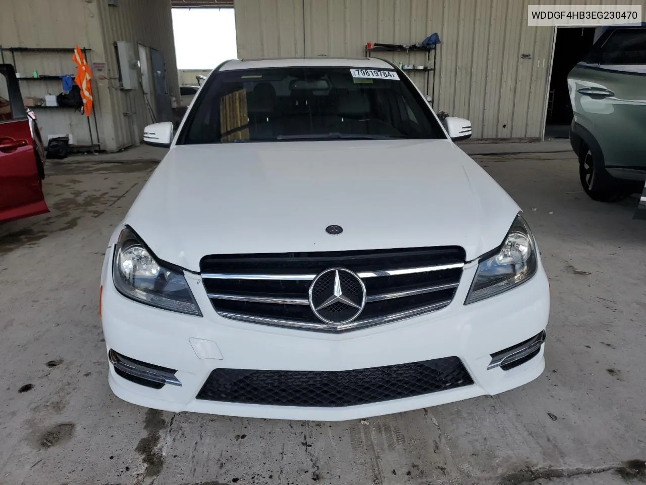 2014 Mercedes-Benz C 250 VIN: WDDGF4HB3EG230470 Lot: 79819784