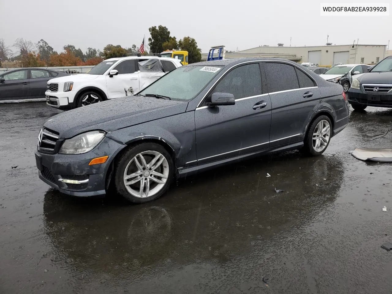 2014 Mercedes-Benz C 300 4Matic VIN: WDDGF8AB2EA939928 Lot: 79865044