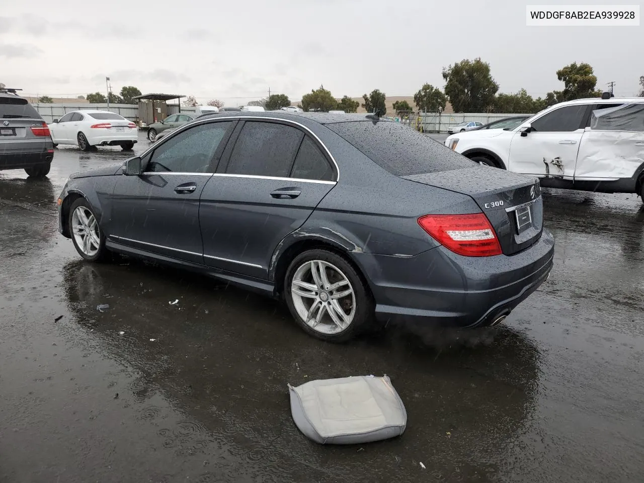 2014 Mercedes-Benz C 300 4Matic VIN: WDDGF8AB2EA939928 Lot: 79865044