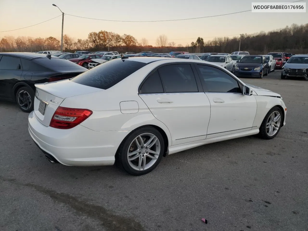 2014 Mercedes-Benz C 300 4Matic VIN: WDDGF8AB8EG176956 Lot: 79966304