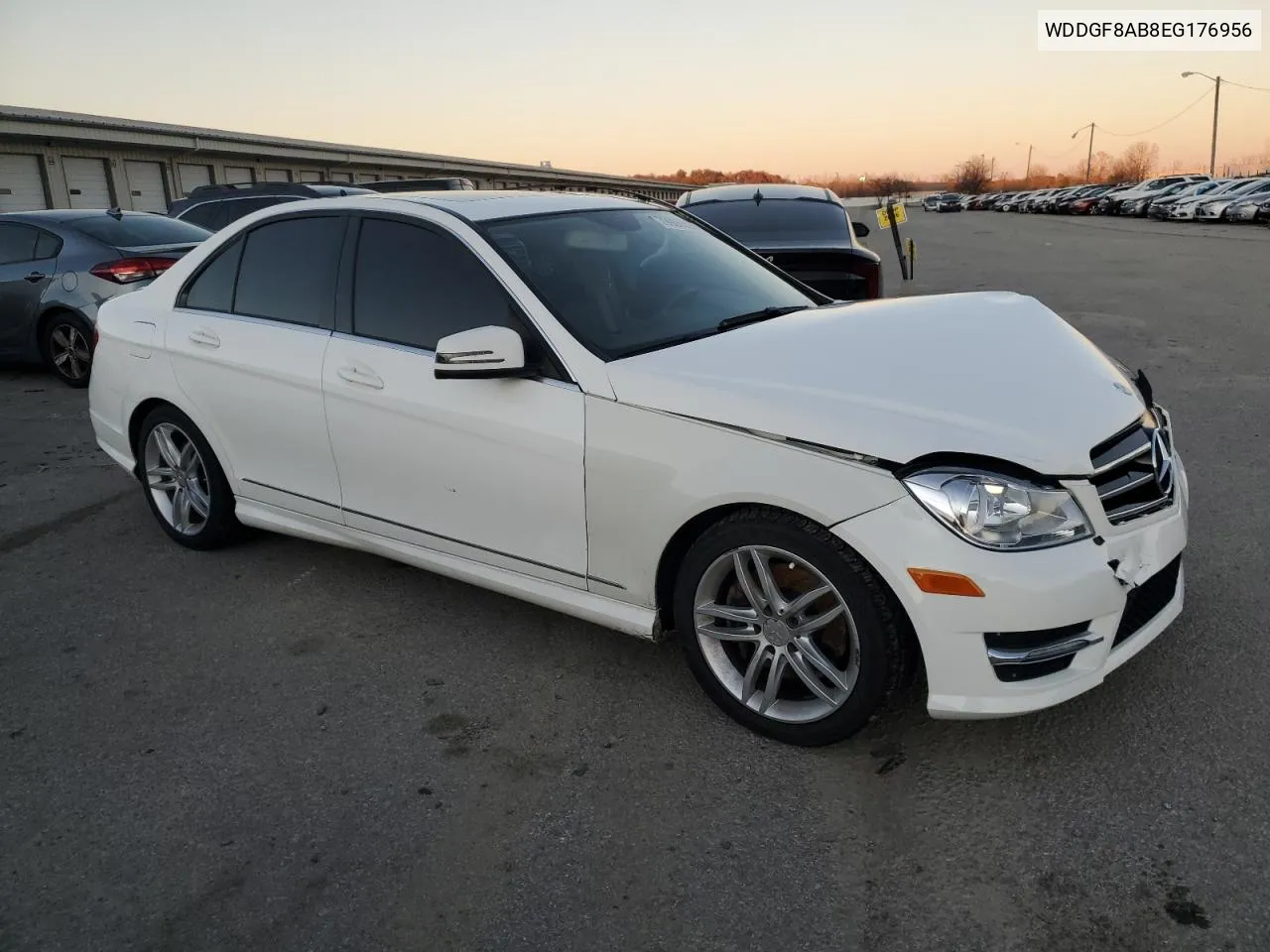 2014 Mercedes-Benz C 300 4Matic VIN: WDDGF8AB8EG176956 Lot: 79966304