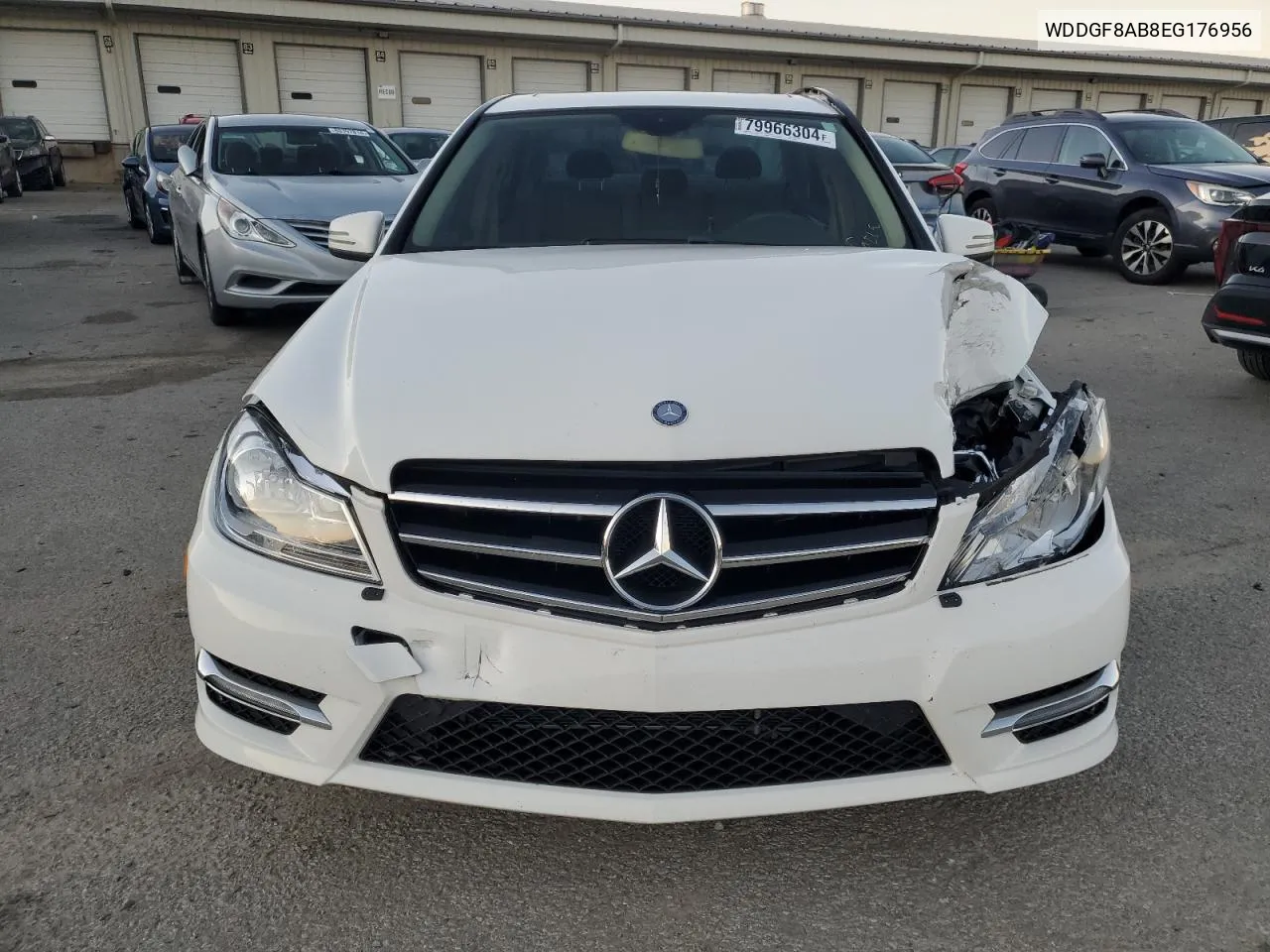 2014 Mercedes-Benz C 300 4Matic VIN: WDDGF8AB8EG176956 Lot: 79966304