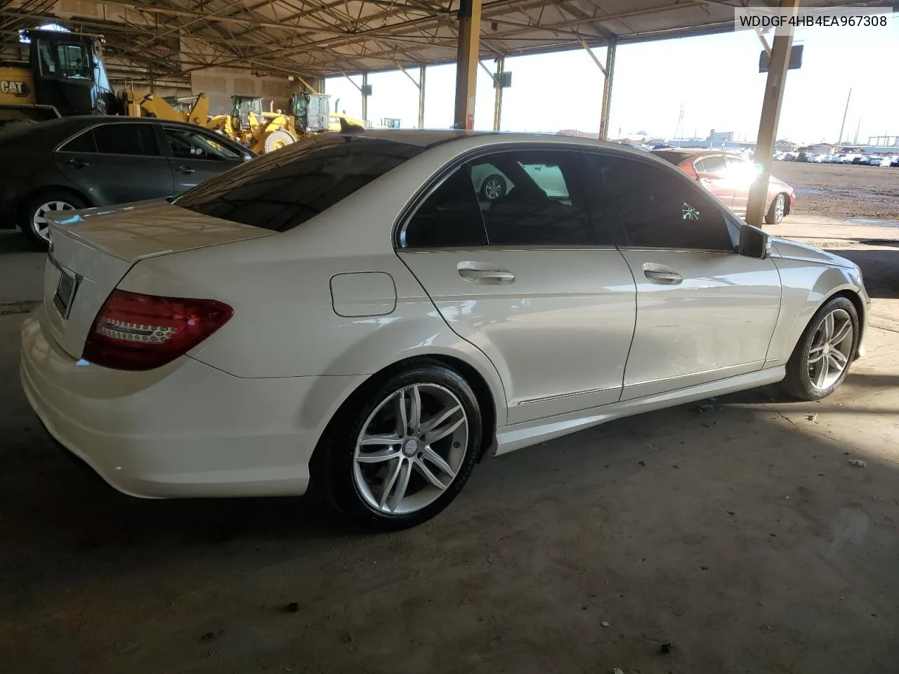 2014 Mercedes-Benz C 250 VIN: WDDGF4HB4EA967308 Lot: 79968474