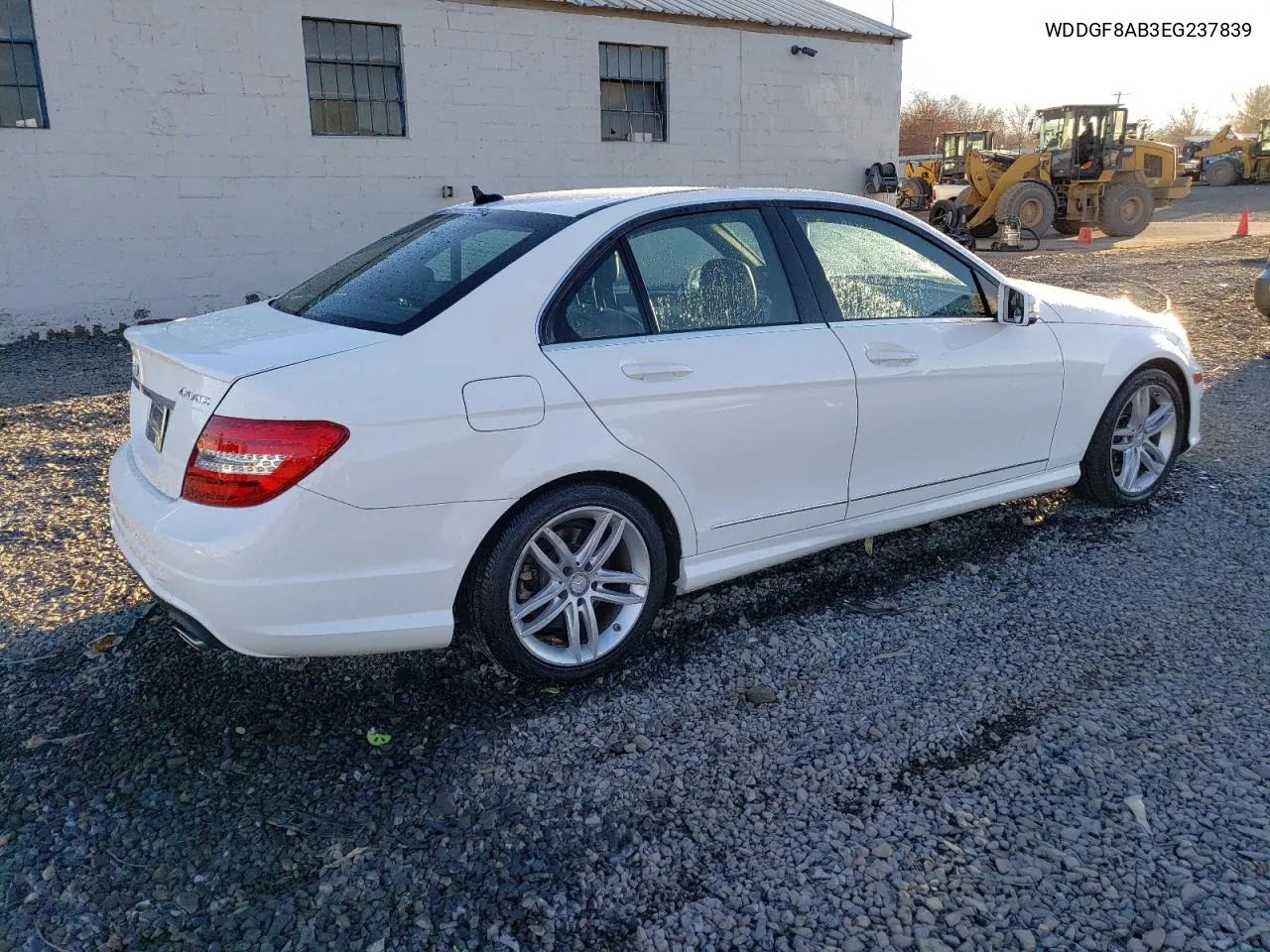 2014 Mercedes-Benz C 300 4Matic VIN: WDDGF8AB3EG237839 Lot: 80199874