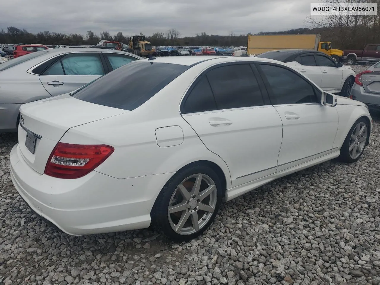 2014 Mercedes-Benz C 250 VIN: WDDGF4HBXEA956071 Lot: 80853264