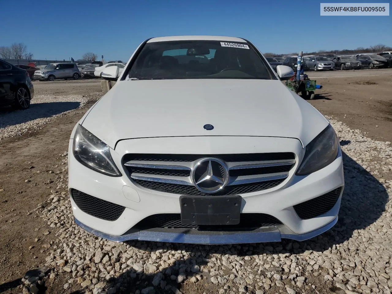 2015 Mercedes-Benz C 300 4Matic VIN: 55SWF4KB8FU009505 Lot: 44526904