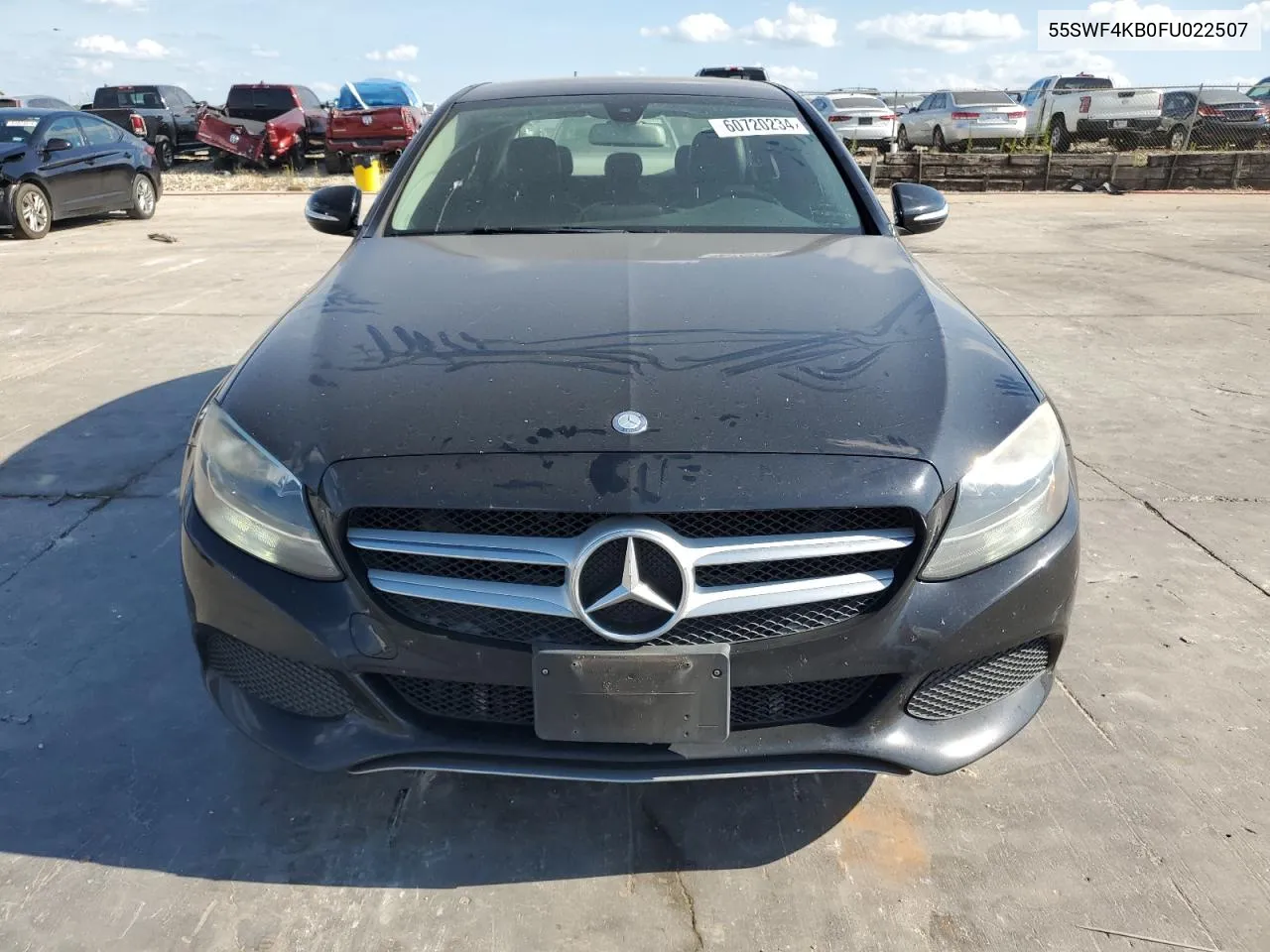 55SWF4KB0FU022507 2015 Mercedes-Benz C 300 4Matic