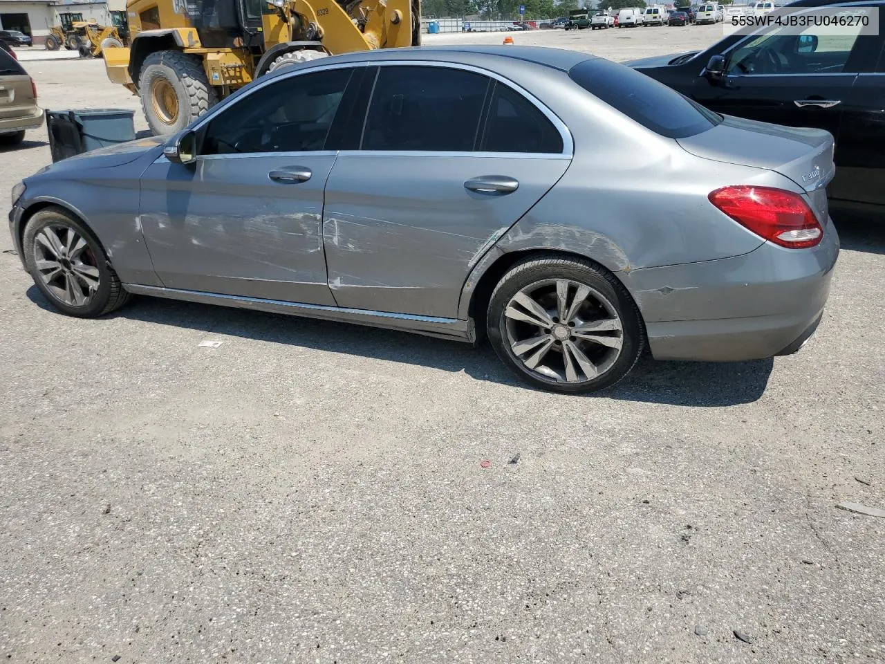 2015 Mercedes-Benz C 300 VIN: 55SWF4JB3FU046270 Lot: 66347914