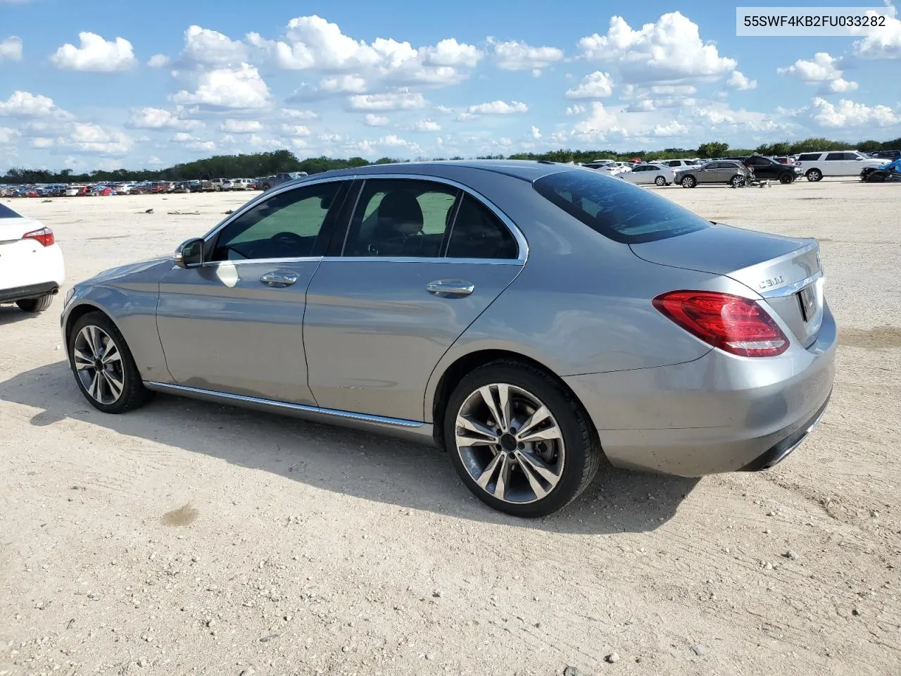 2015 Mercedes-Benz C 300 4Matic VIN: 55SWF4KB2FU033282 Lot: 66957544