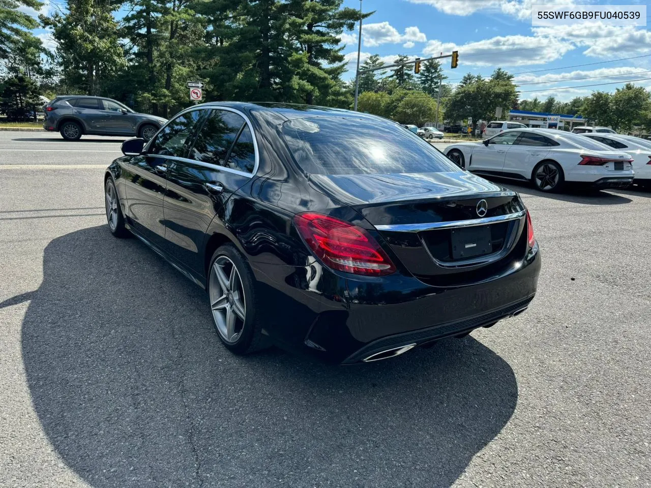 2015 Mercedes-Benz C 400 4Matic VIN: 55SWF6GB9FU040539 Lot: 69976024