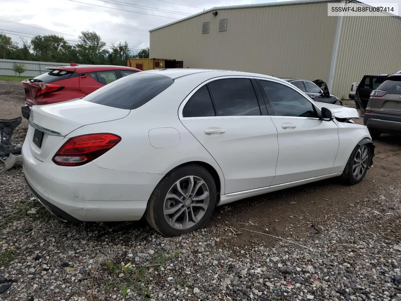 2015 Mercedes-Benz C 300 VIN: 55SWF4JB8FU087414 Lot: 70985294