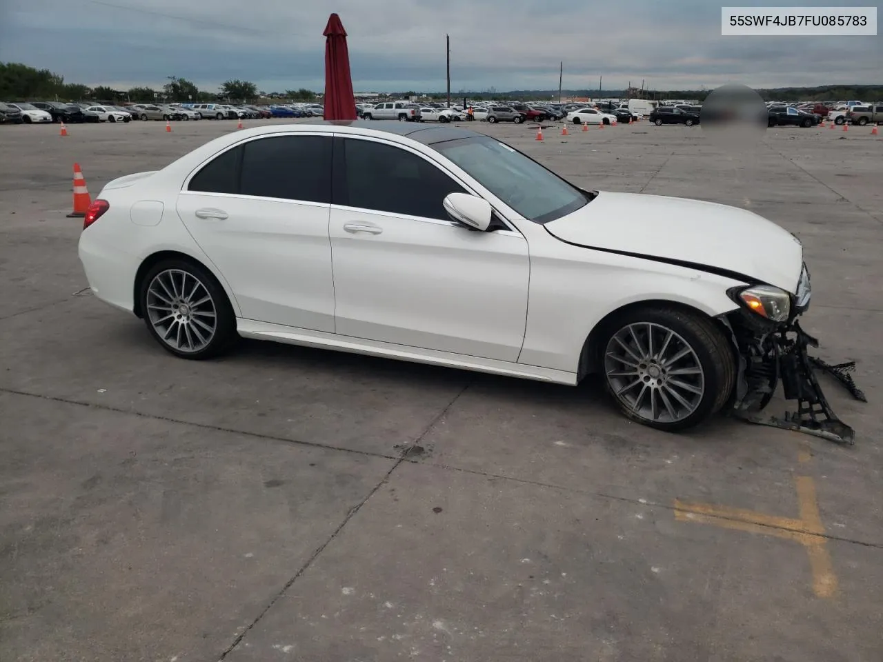 2015 Mercedes-Benz C 300 VIN: 55SWF4JB7FU085783 Lot: 71196414