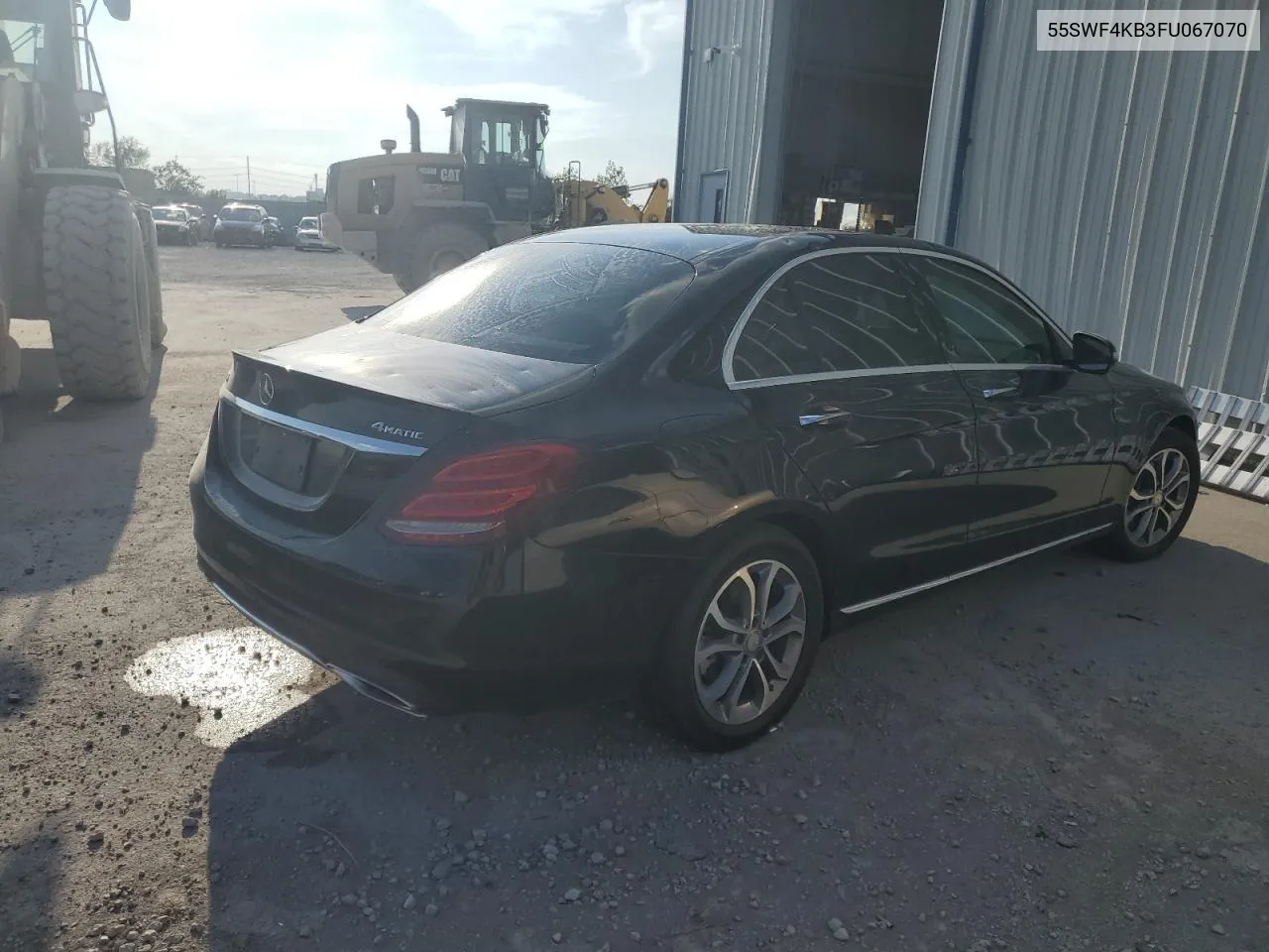 2015 Mercedes-Benz C 300 4Matic VIN: 55SWF4KB3FU067070 Lot: 71501884