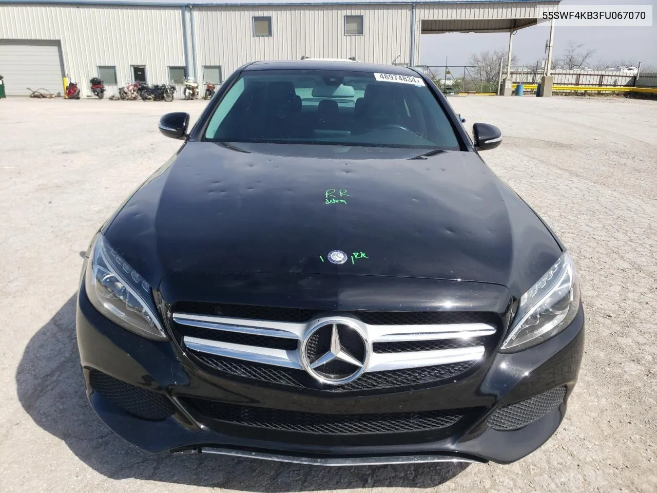 2015 Mercedes-Benz C 300 4Matic VIN: 55SWF4KB3FU067070 Lot: 71501884