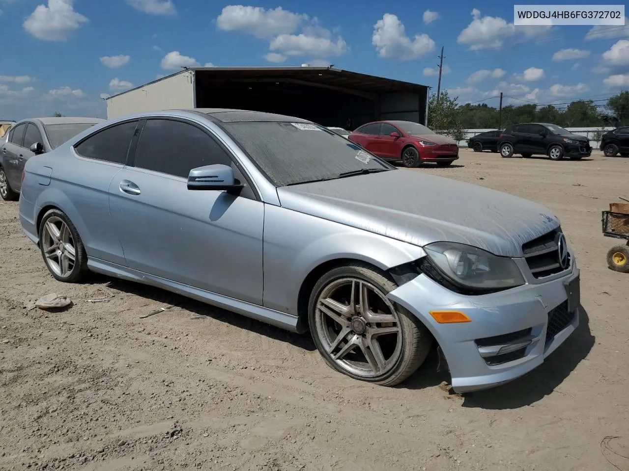 2015 Mercedes-Benz C 250 VIN: WDDGJ4HB6FG372702 Lot: 72403294