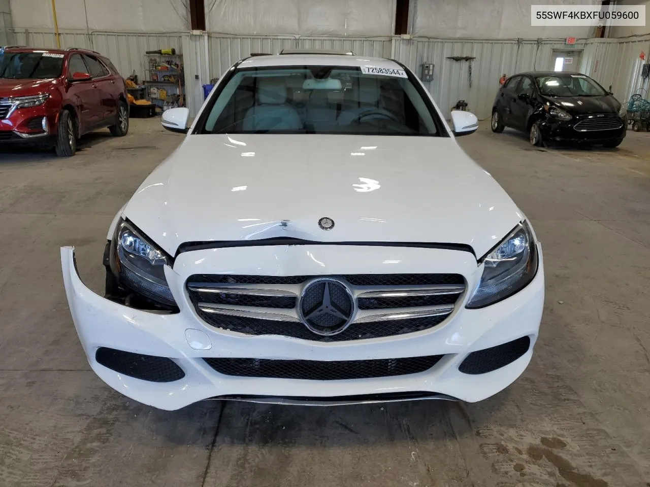 2015 Mercedes-Benz C 300 4Matic VIN: 55SWF4KBXFU059600 Lot: 72583544