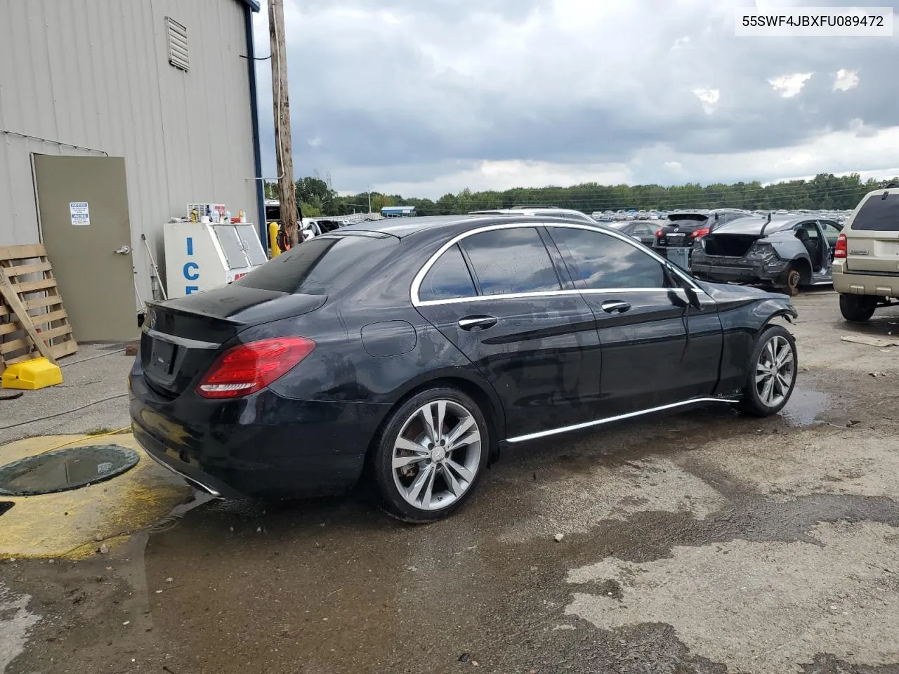 2015 Mercedes-Benz C 300 VIN: 55SWF4JBXFU089472 Lot: 72977064