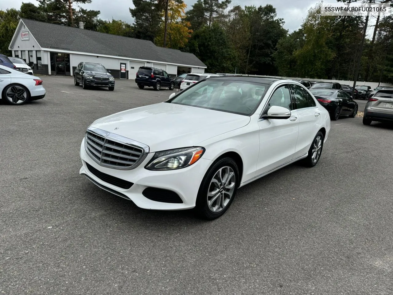 2015 Mercedes-Benz C 300 4Matic VIN: 55SWF4KB0FU021065 Lot: 73476554