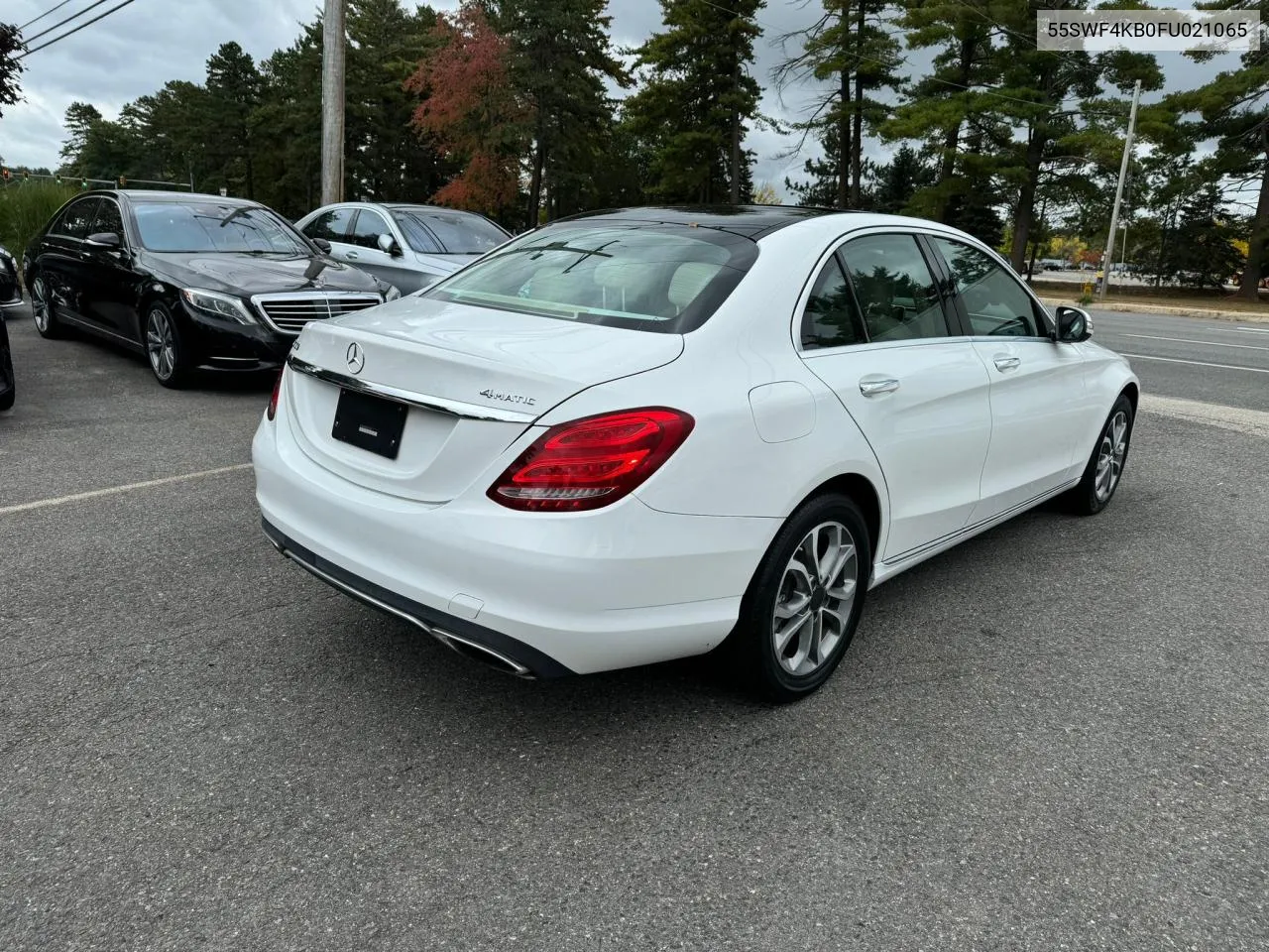 2015 Mercedes-Benz C 300 4Matic VIN: 55SWF4KB0FU021065 Lot: 73476554