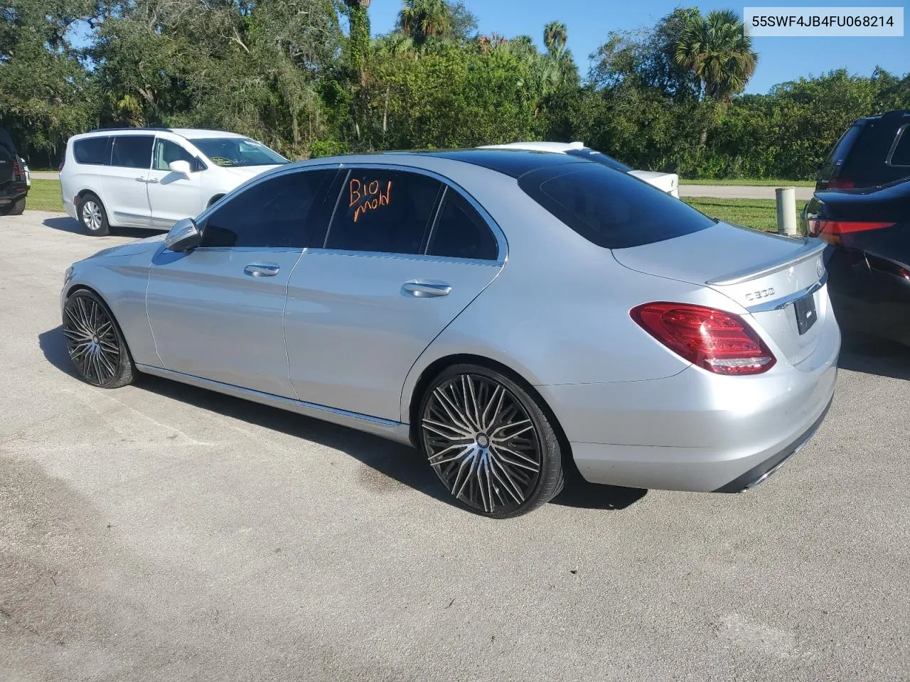 2015 Mercedes-Benz C 300 VIN: 55SWF4JB4FU068214 Lot: 73649354