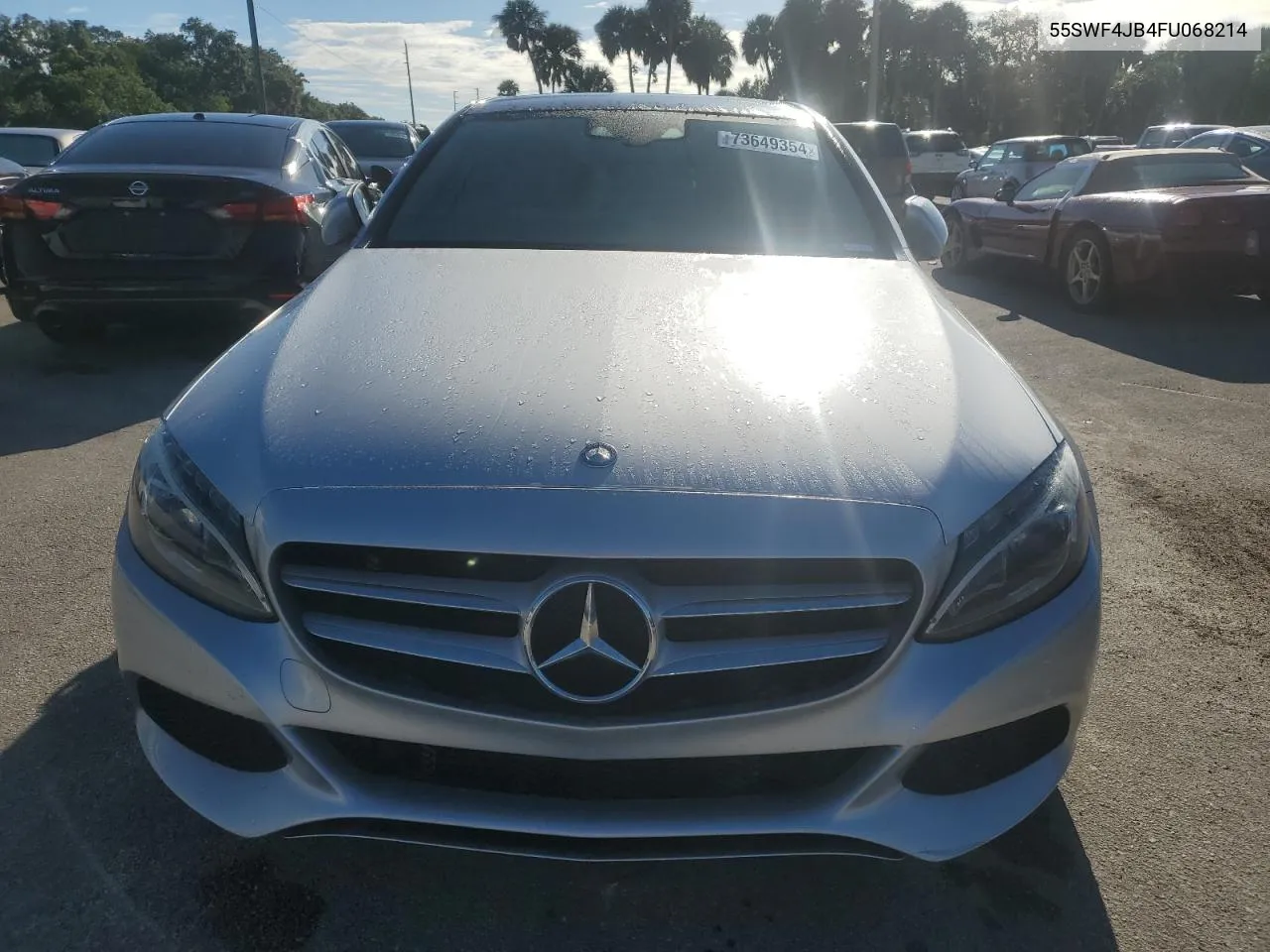 2015 Mercedes-Benz C 300 VIN: 55SWF4JB4FU068214 Lot: 73649354