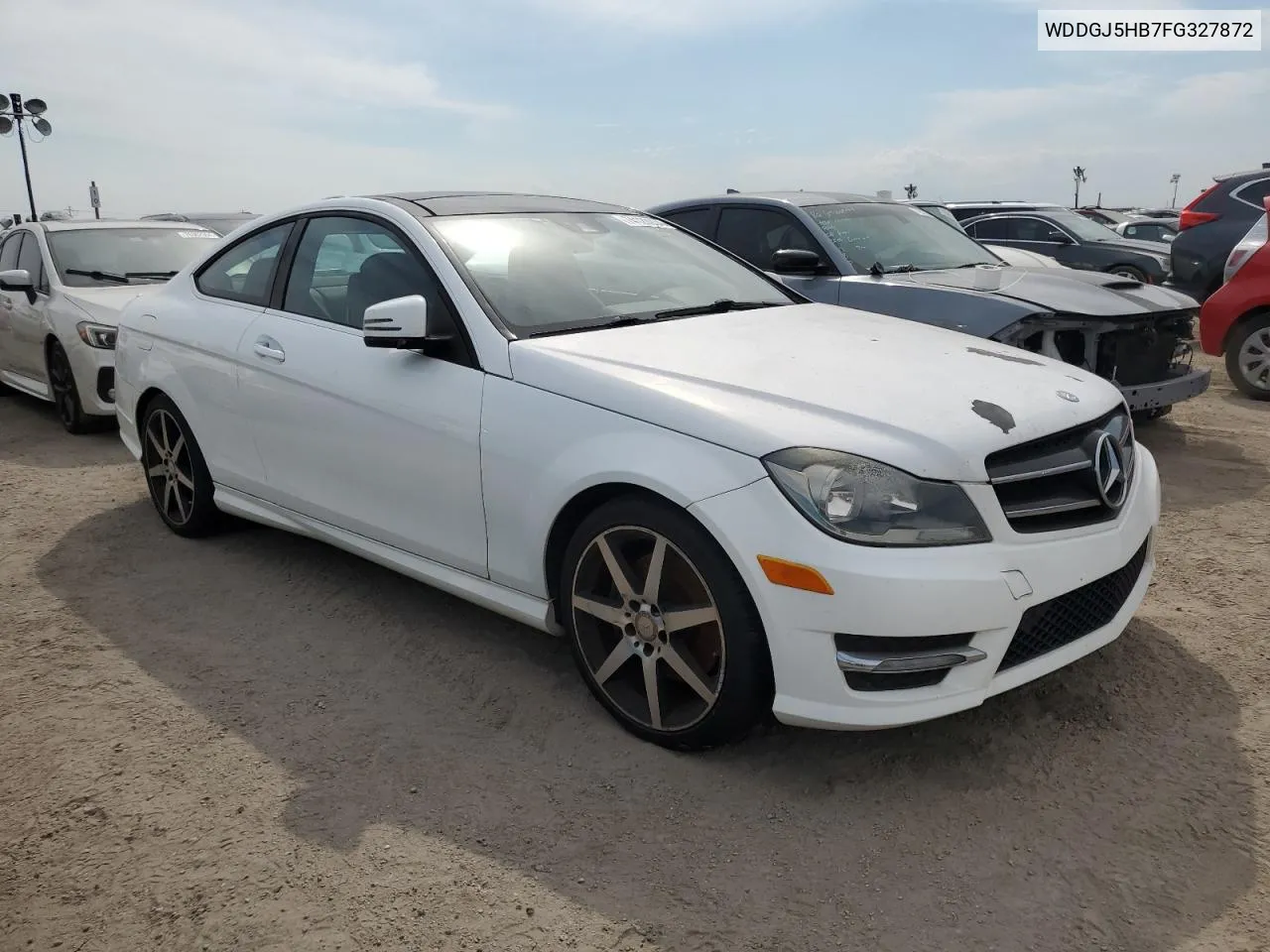 2015 Mercedes-Benz C 350 VIN: WDDGJ5HB7FG327872 Lot: 74120934