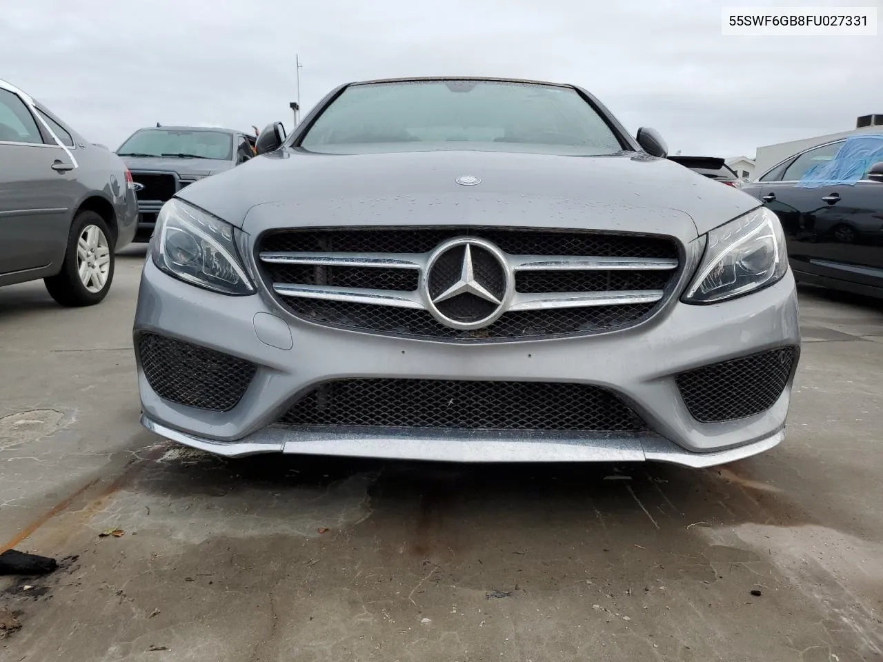 2015 Mercedes-Benz C 400 4Matic VIN: 55SWF6GB8FU027331 Lot: 74259244