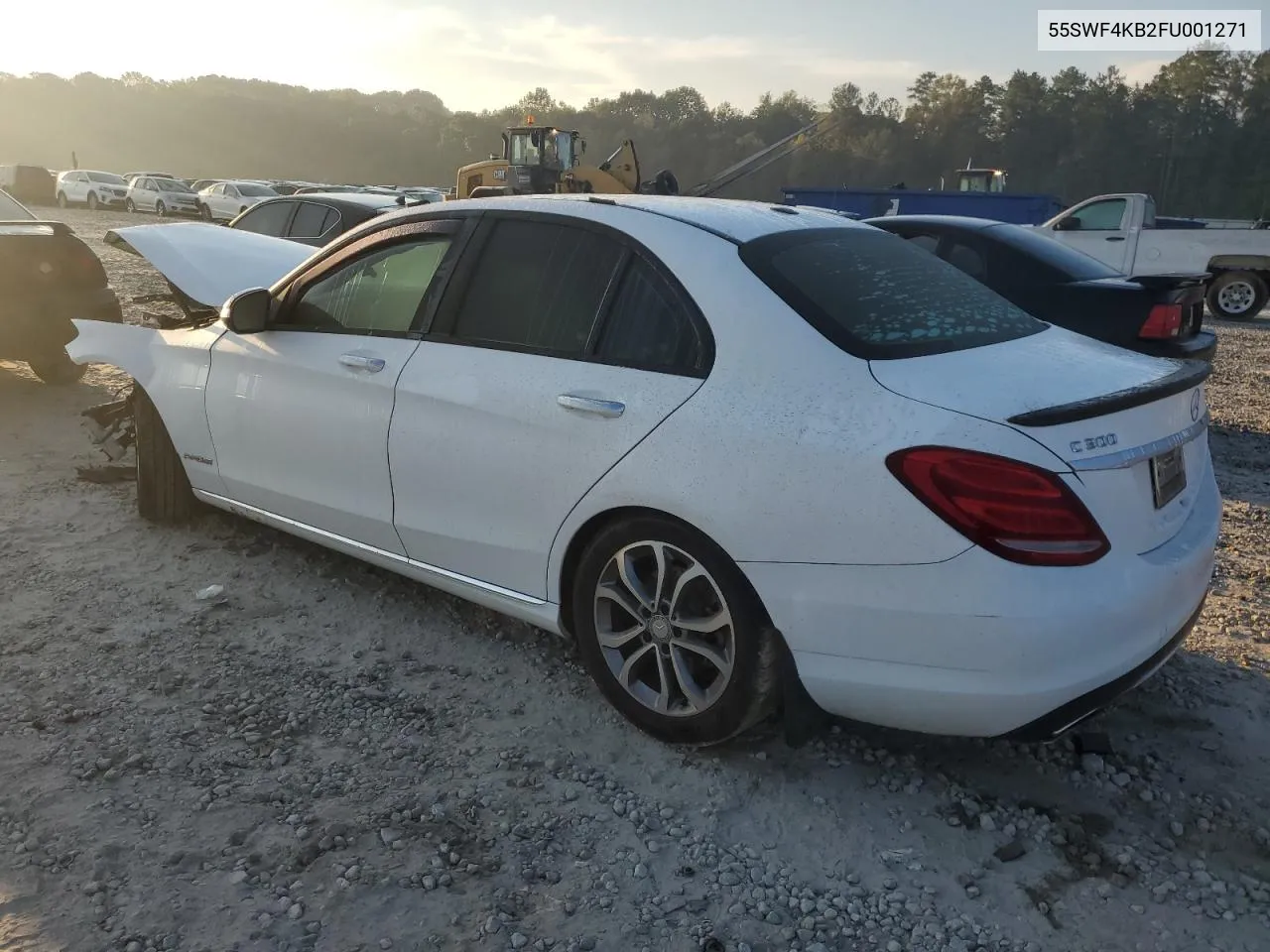 55SWF4KB2FU001271 2015 Mercedes-Benz C 300 4Matic