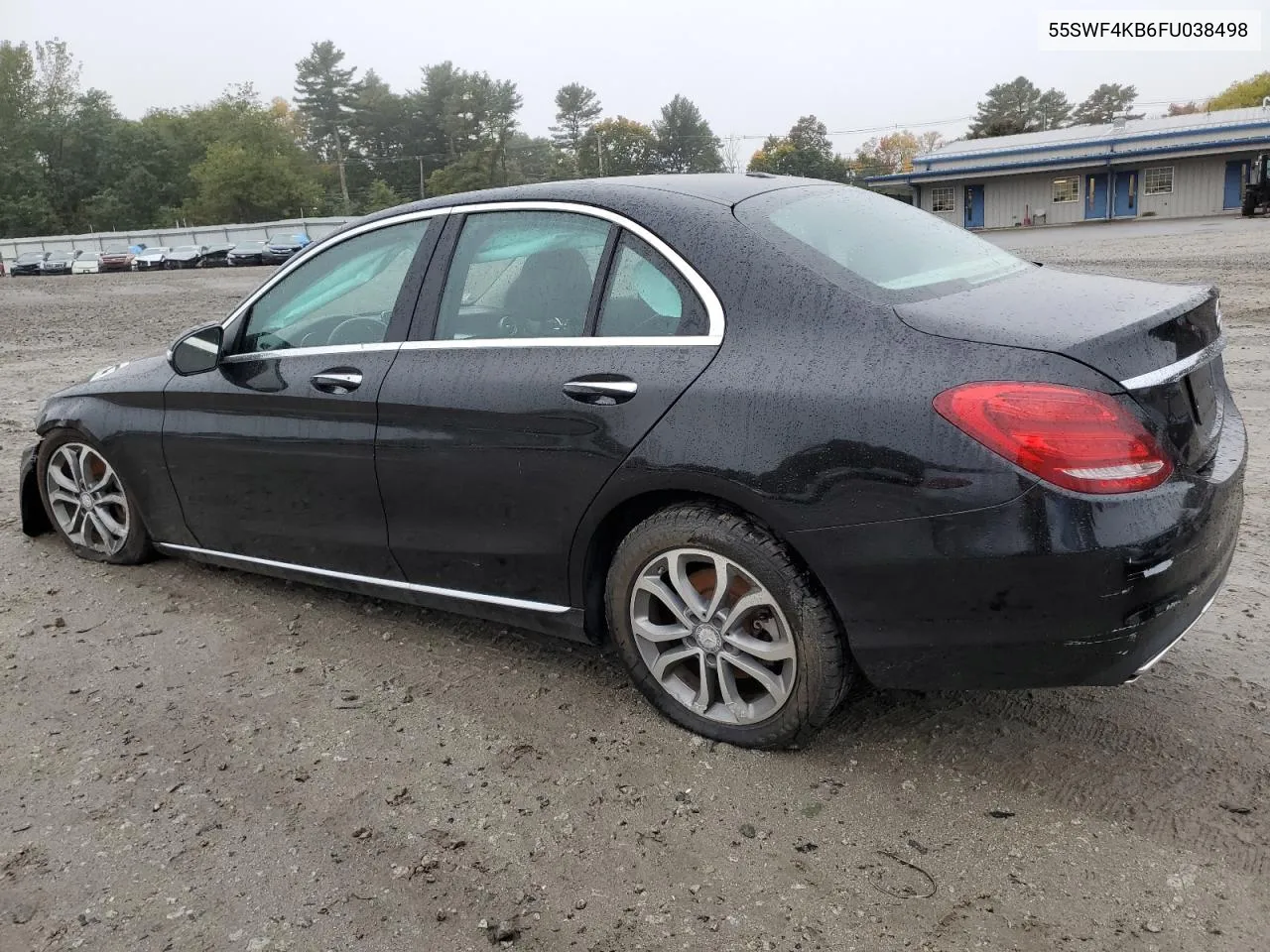 2015 Mercedes-Benz C 300 4Matic VIN: 55SWF4KB6FU038498 Lot: 74561704