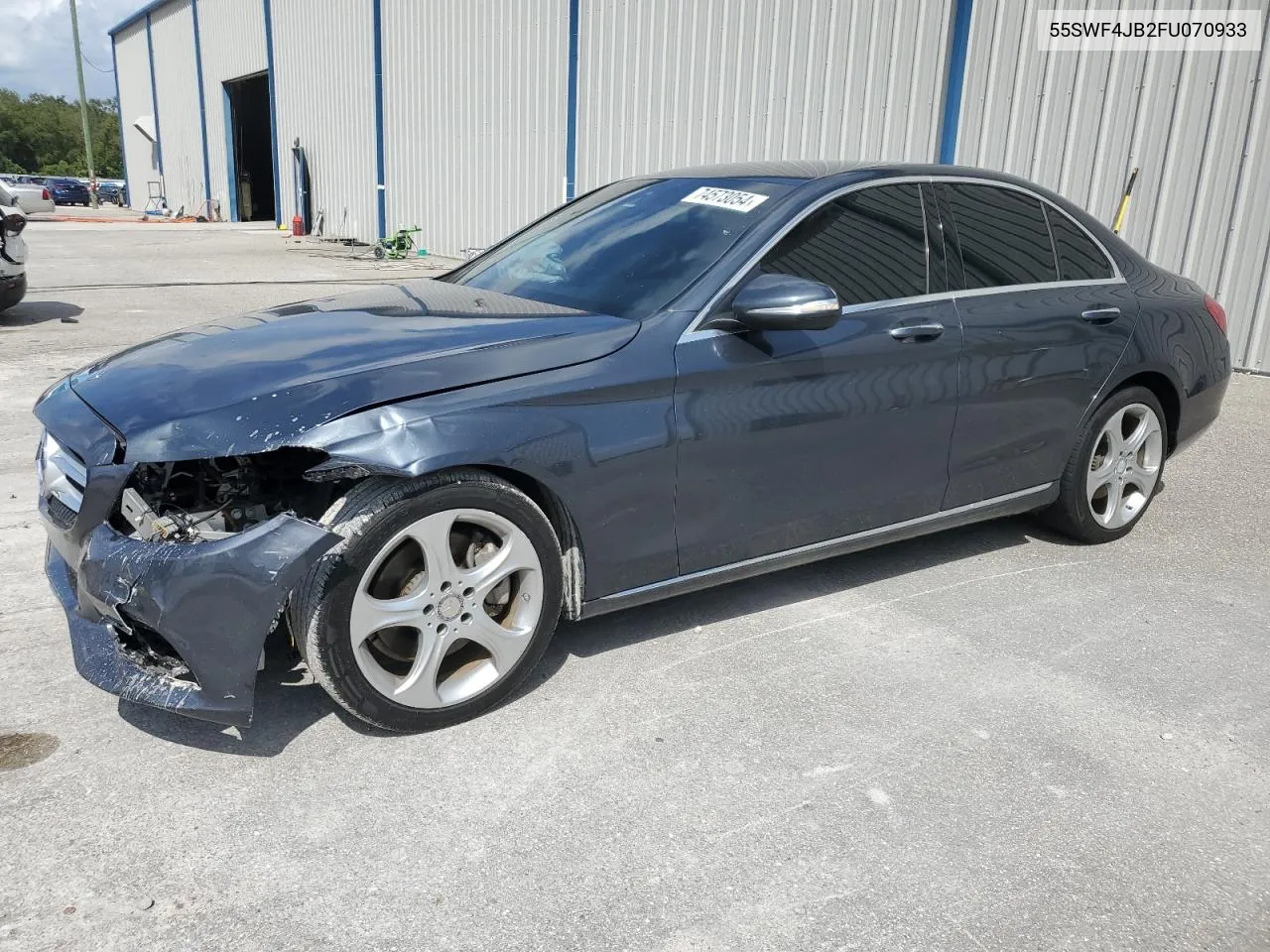 2015 Mercedes-Benz C 300 VIN: 55SWF4JB2FU070933 Lot: 74573054