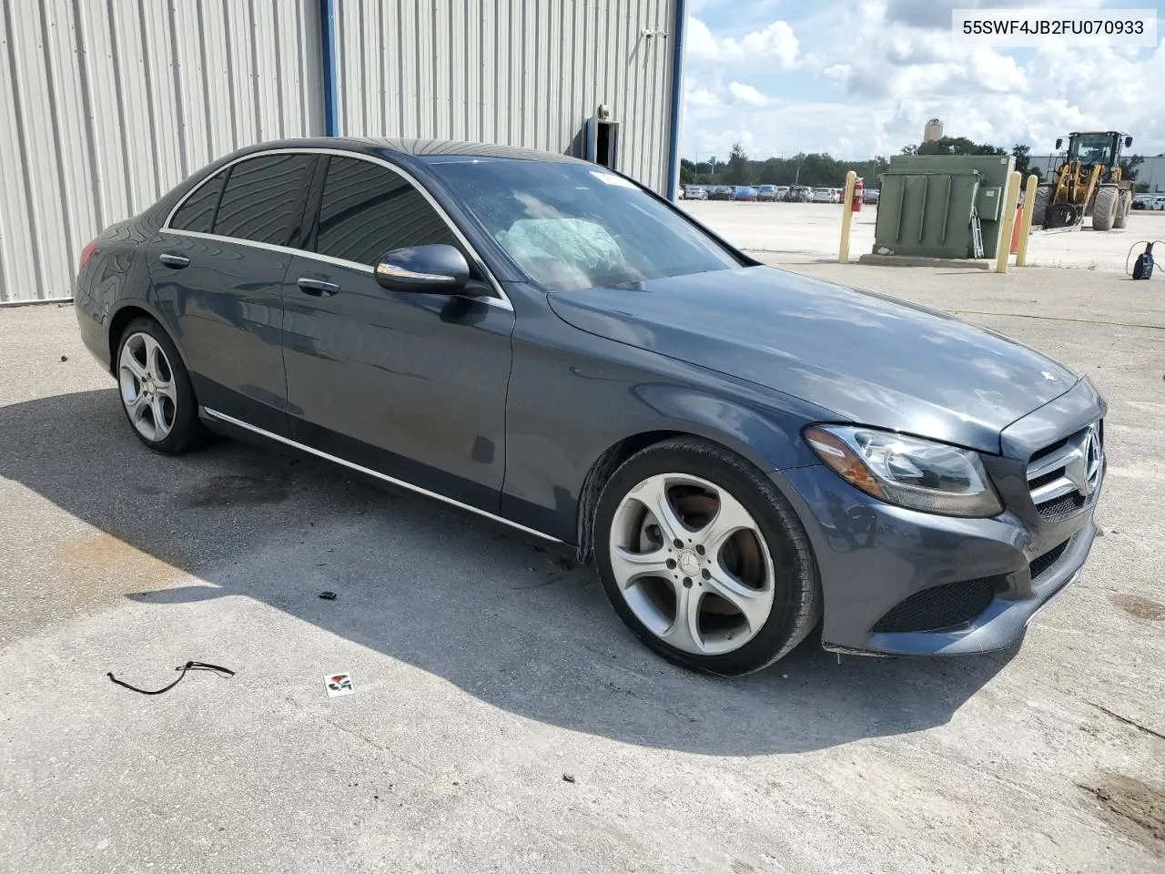 2015 Mercedes-Benz C 300 VIN: 55SWF4JB2FU070933 Lot: 74573054