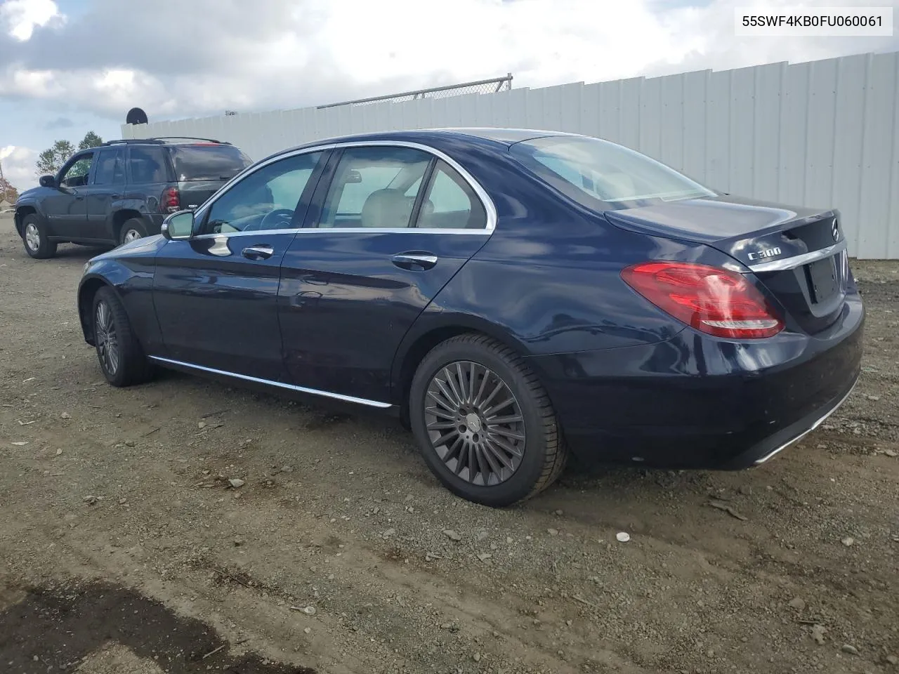 2015 Mercedes-Benz C 300 4Matic VIN: 55SWF4KB0FU060061 Lot: 74664444