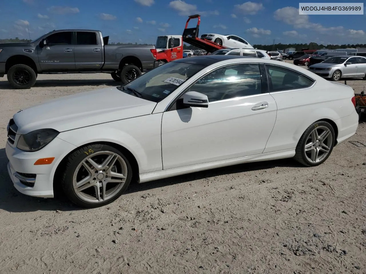 2015 Mercedes-Benz C 250 VIN: WDDGJ4HB4FG369989 Lot: 74782584