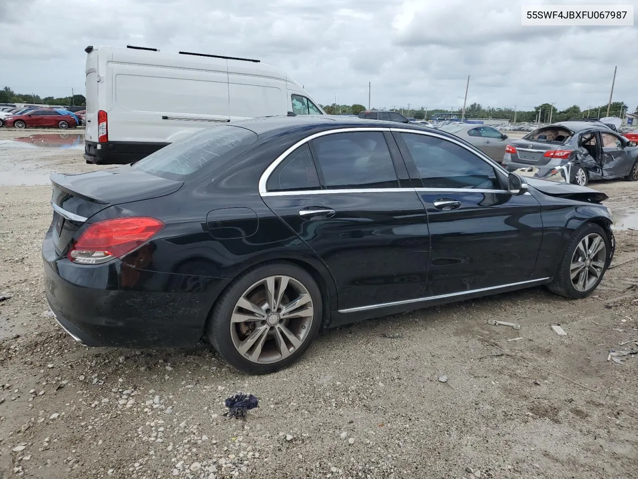 2015 Mercedes-Benz C 300 VIN: 55SWF4JBXFU067987 Lot: 74811734